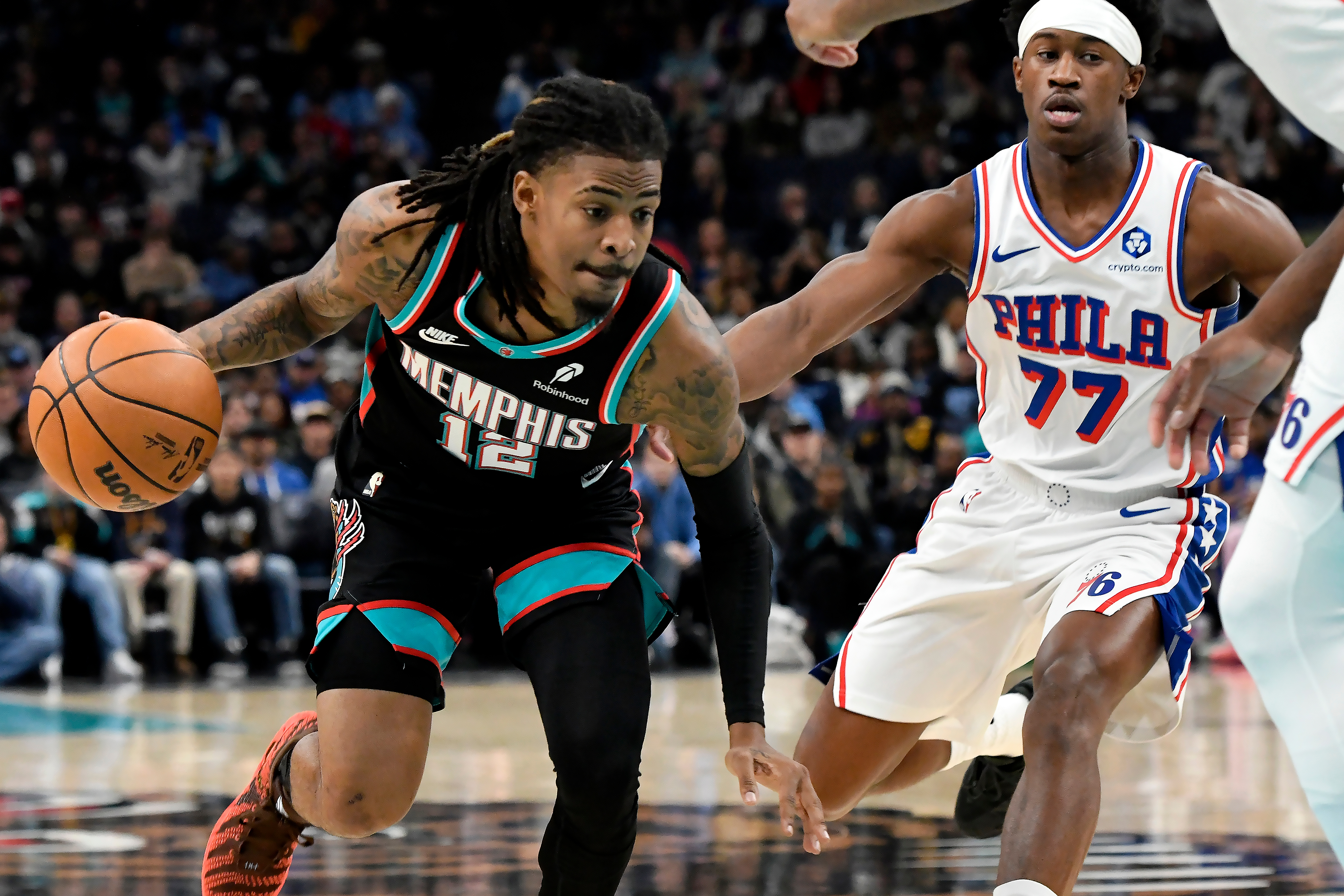 Grizz fall to 76ers in overtime despite Ja's 40 points