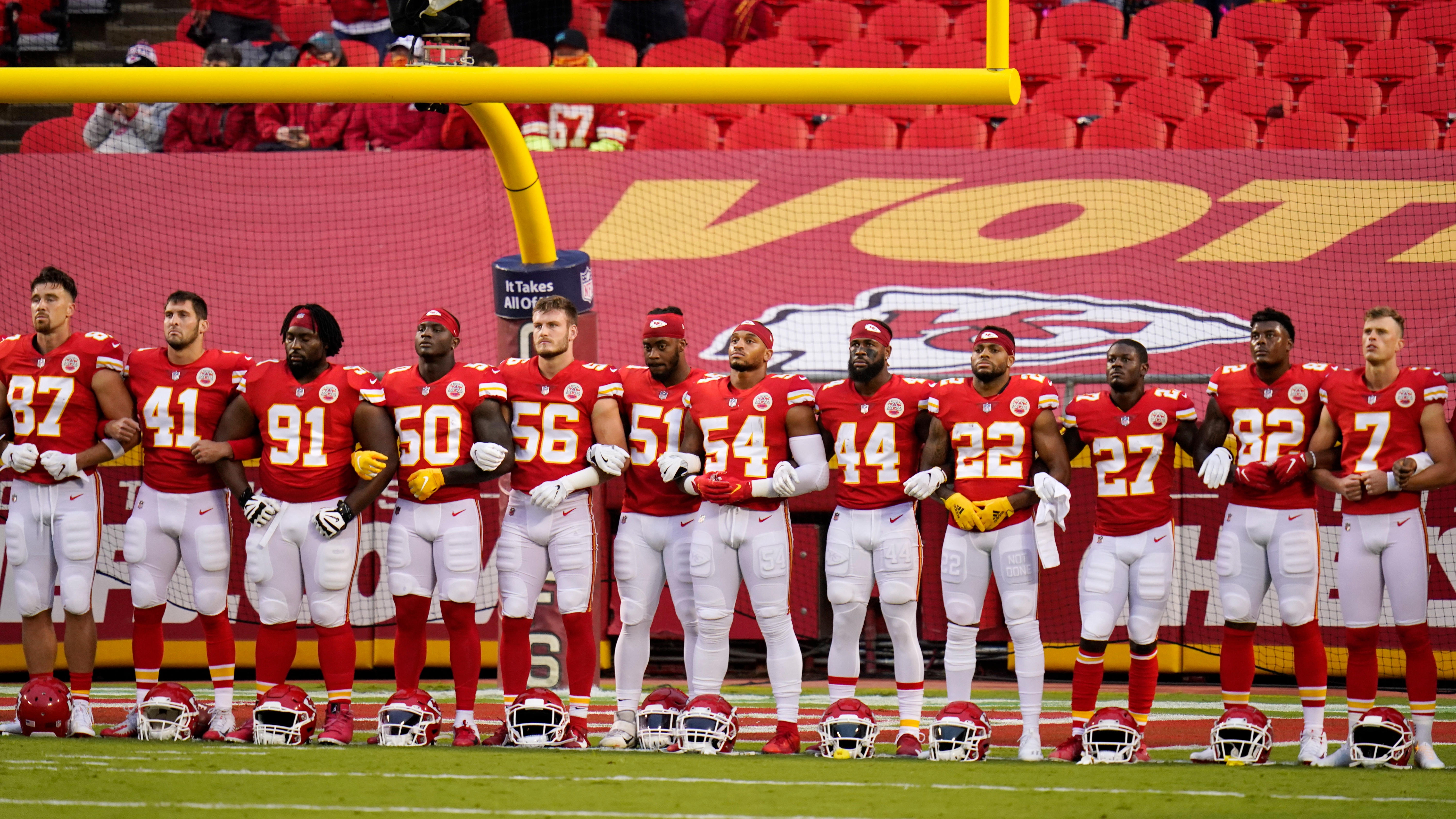 Kansas City Chiefs fans boo teams during display of unity against racism,  social injustice