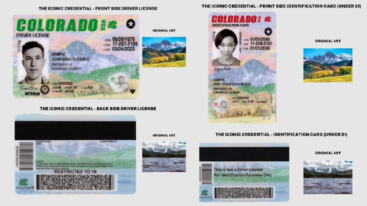 New Colorado driver license design unveiled