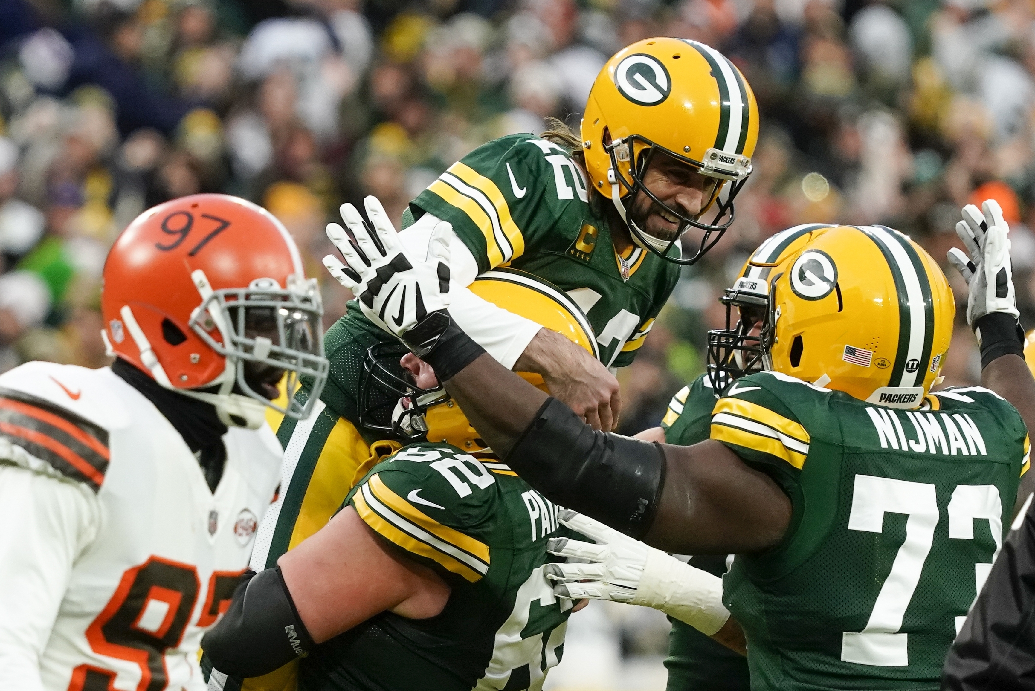 PHOTOS: Browns fall to Packers on Christmas Day, 24-22