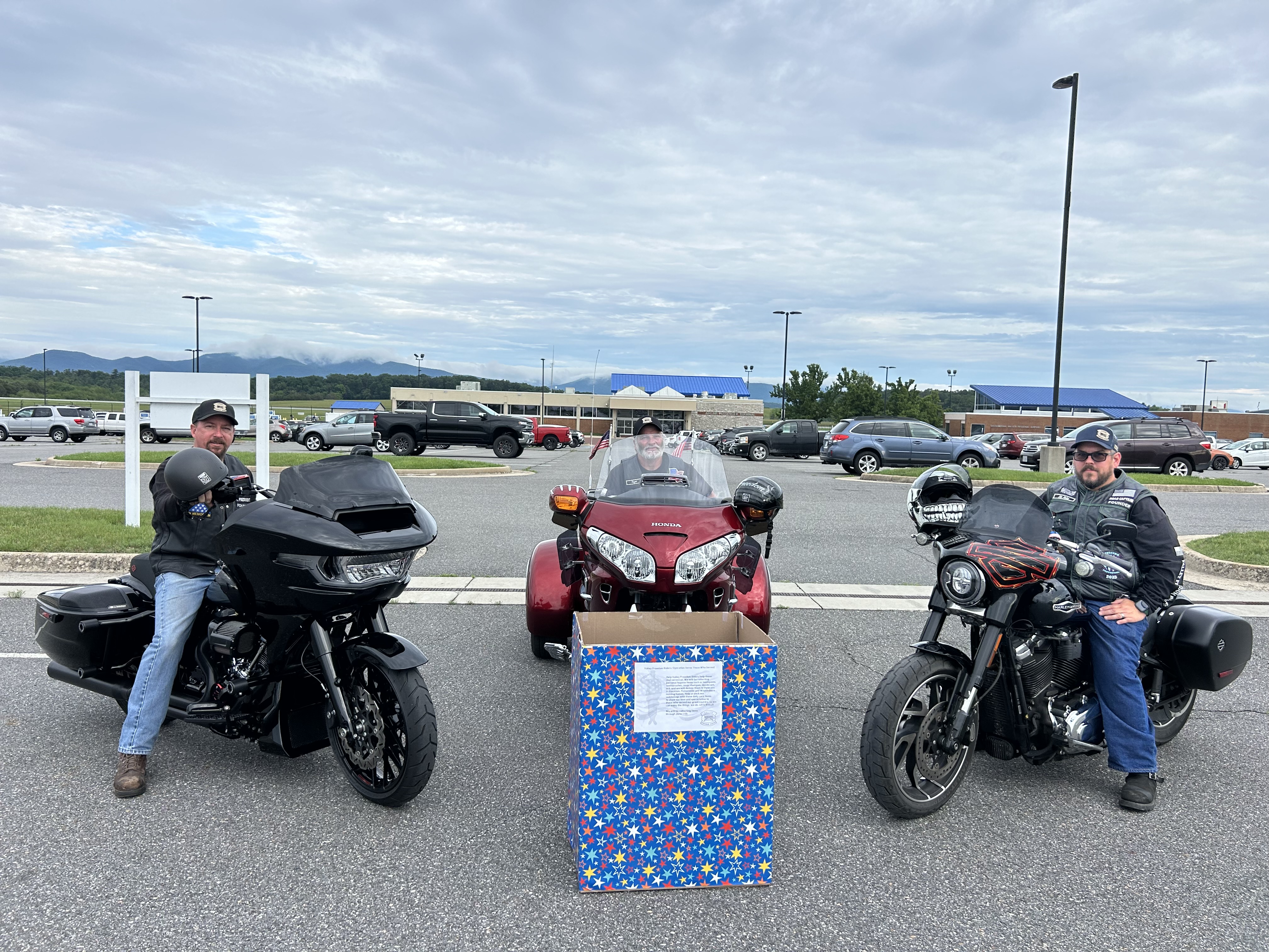 Valley Freedom Riders collect donations for veterans in area