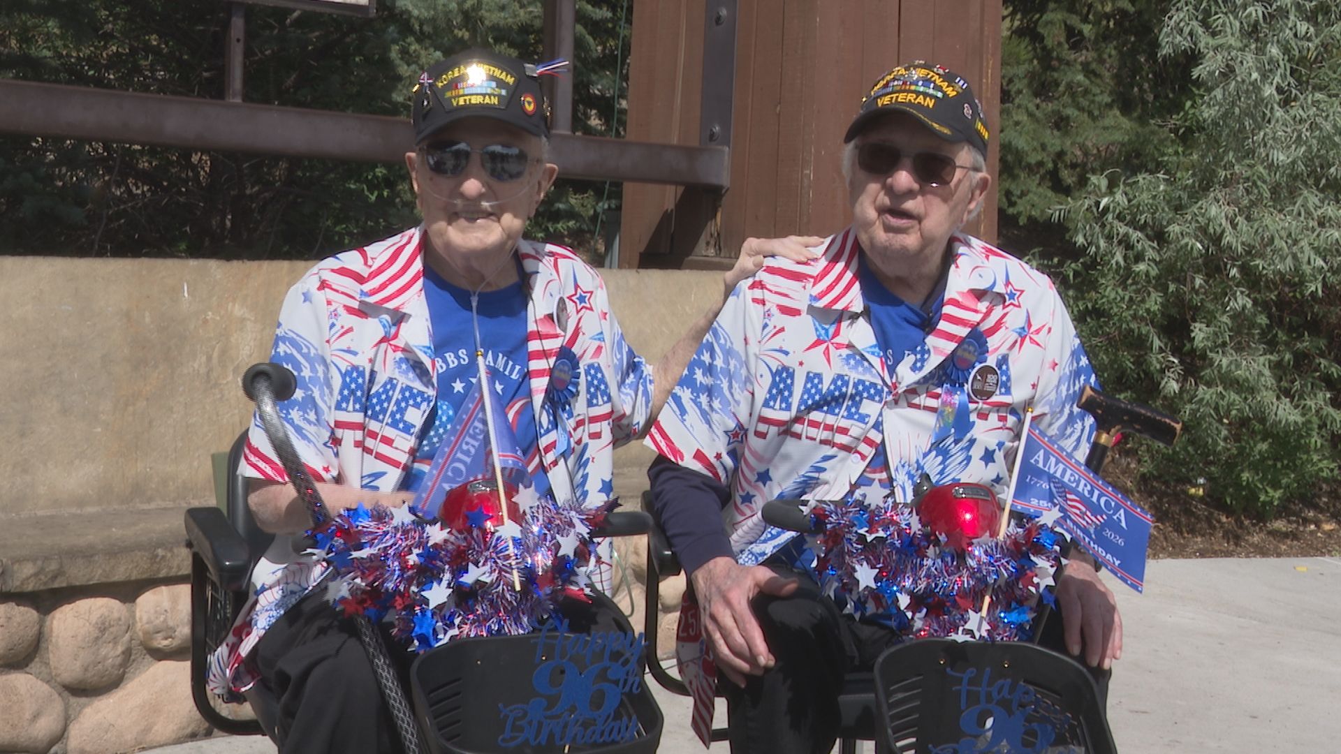 After lifetime together, 96-year-old identical twins share new