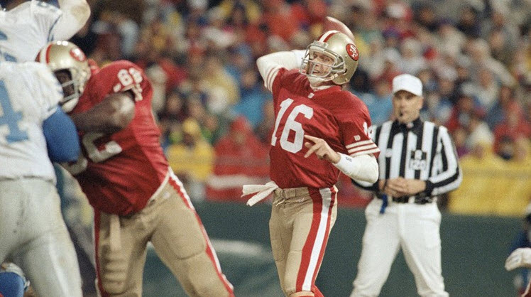 Not in Hall of Fame - 2. Joe Montana