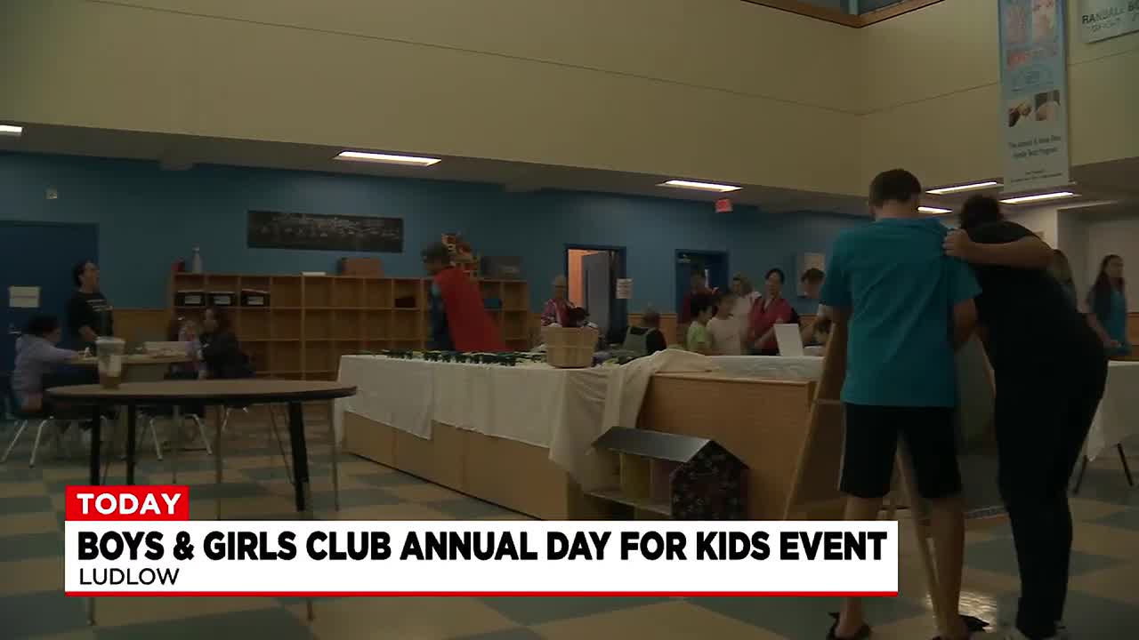 Ludlow Boys and Girls Club holds annual 'Day for Kids' event.