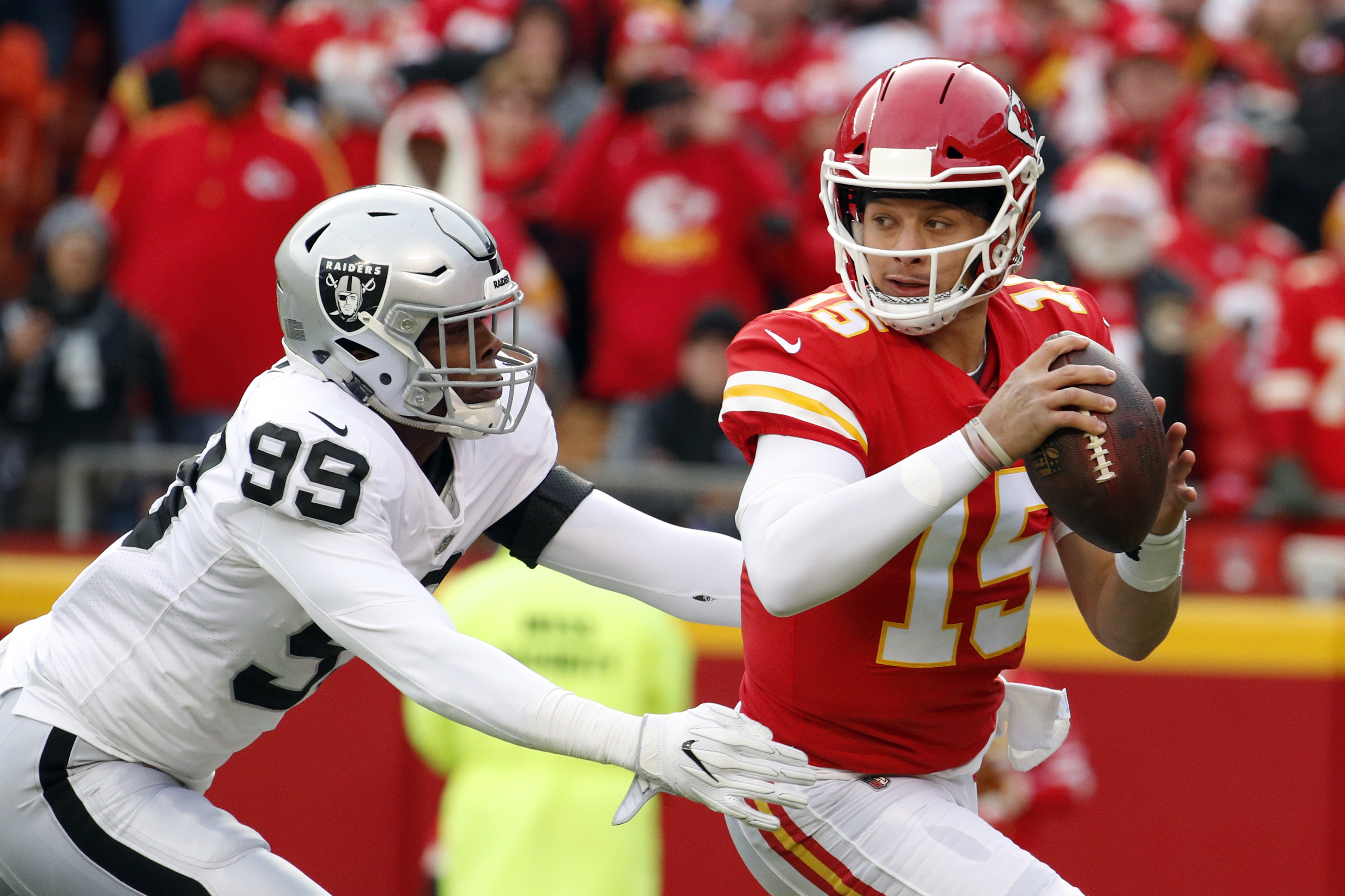 Chiefs' Patrick Mahomes attends Texas Tech's comeback win over Houston