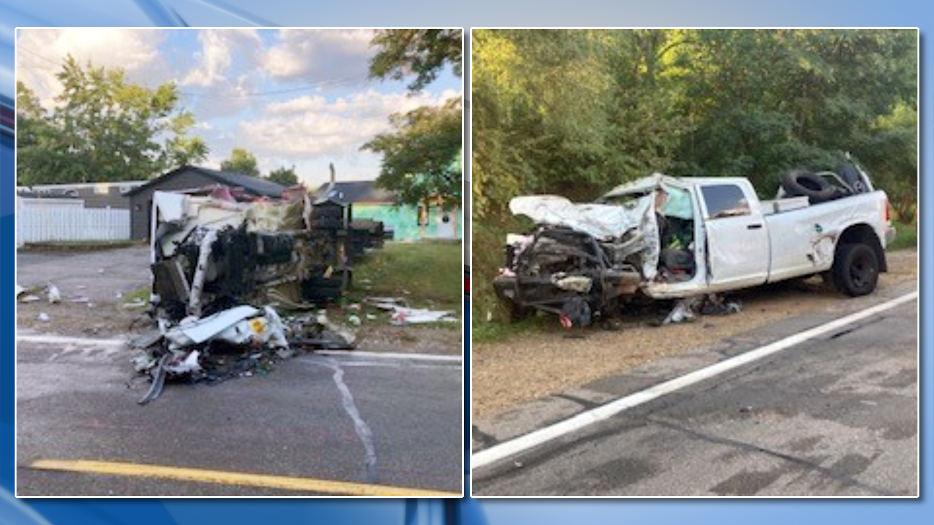 Semi truck and car crash, sending 12-year-old to hospital