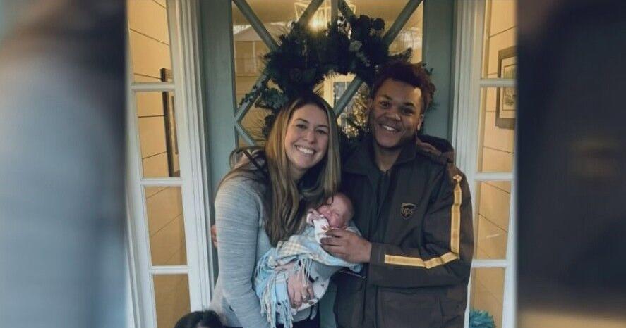 UPS Driver Leaves Georgia Family an Encouraging Message After Birth of Their Son and New Mother Repays Him with Kindness