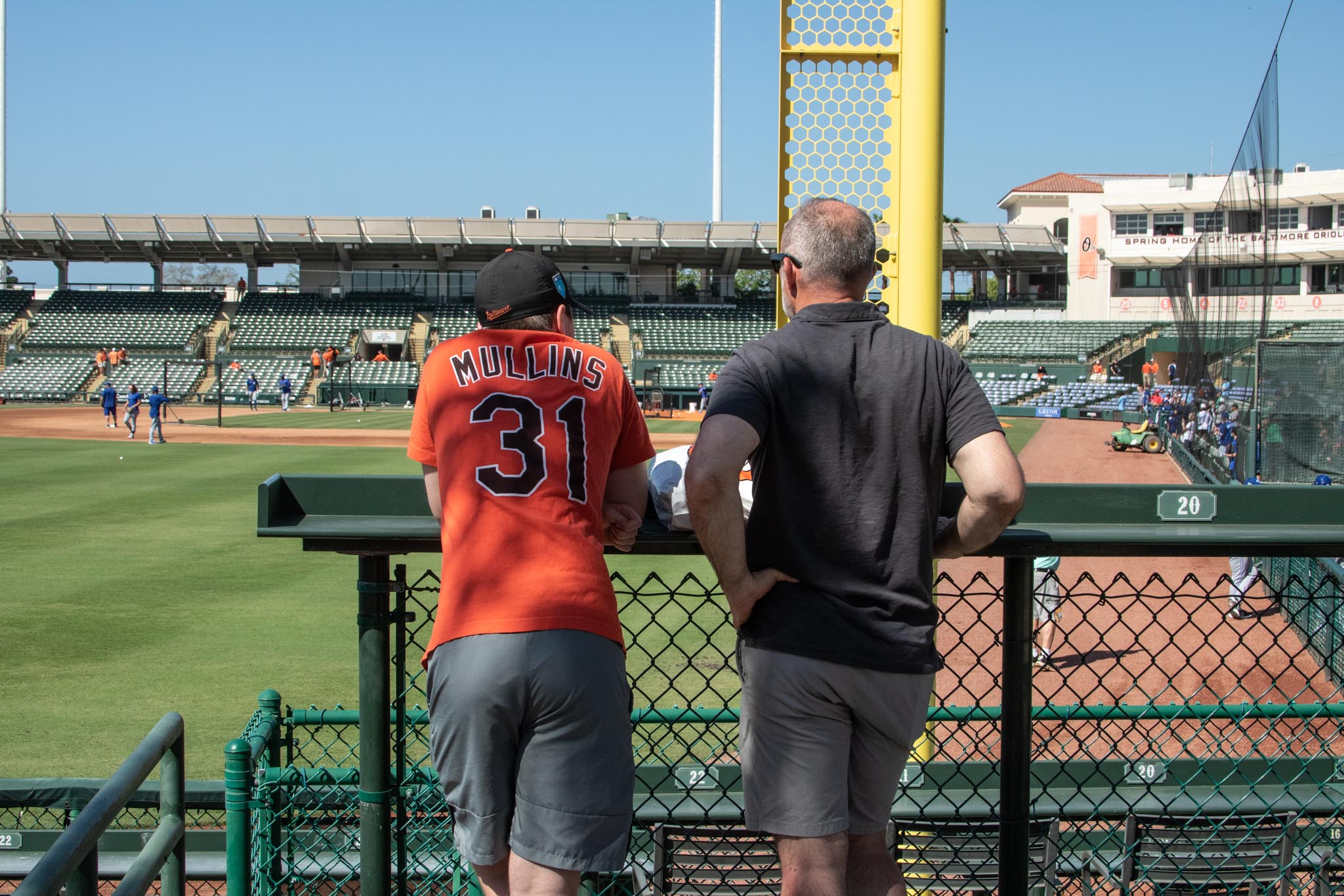 Scottsdale Stadium Panorama, Giants Spring Training Game