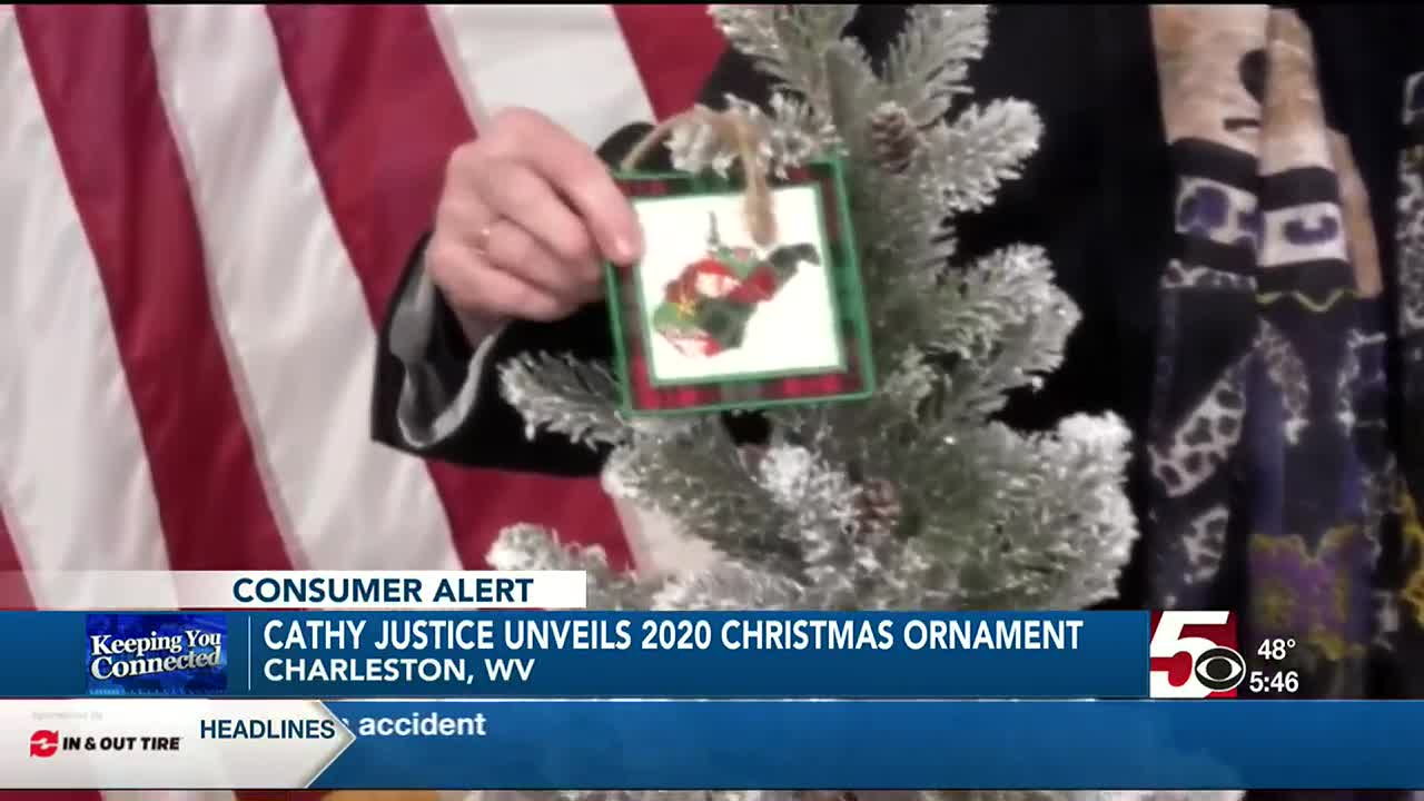 Cathy Justice Unveils Christmas Ornament