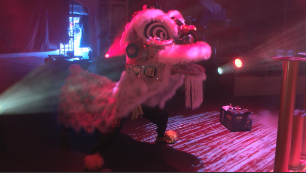 Lion Dance performance joins Nik Wallenda's Circus
