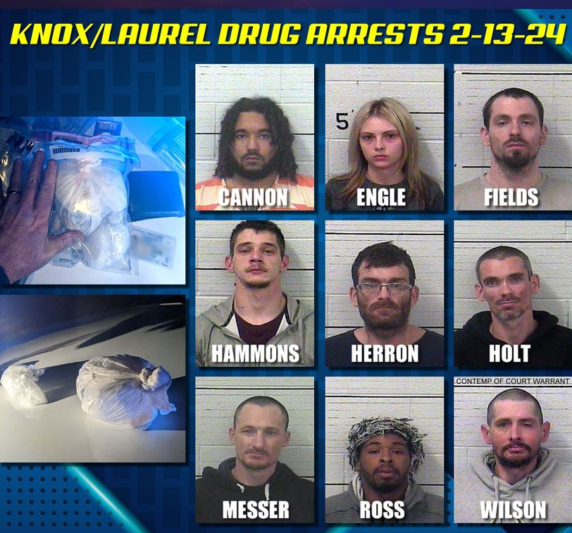 More than two dozen people rounded up in big Kentucky drug bust