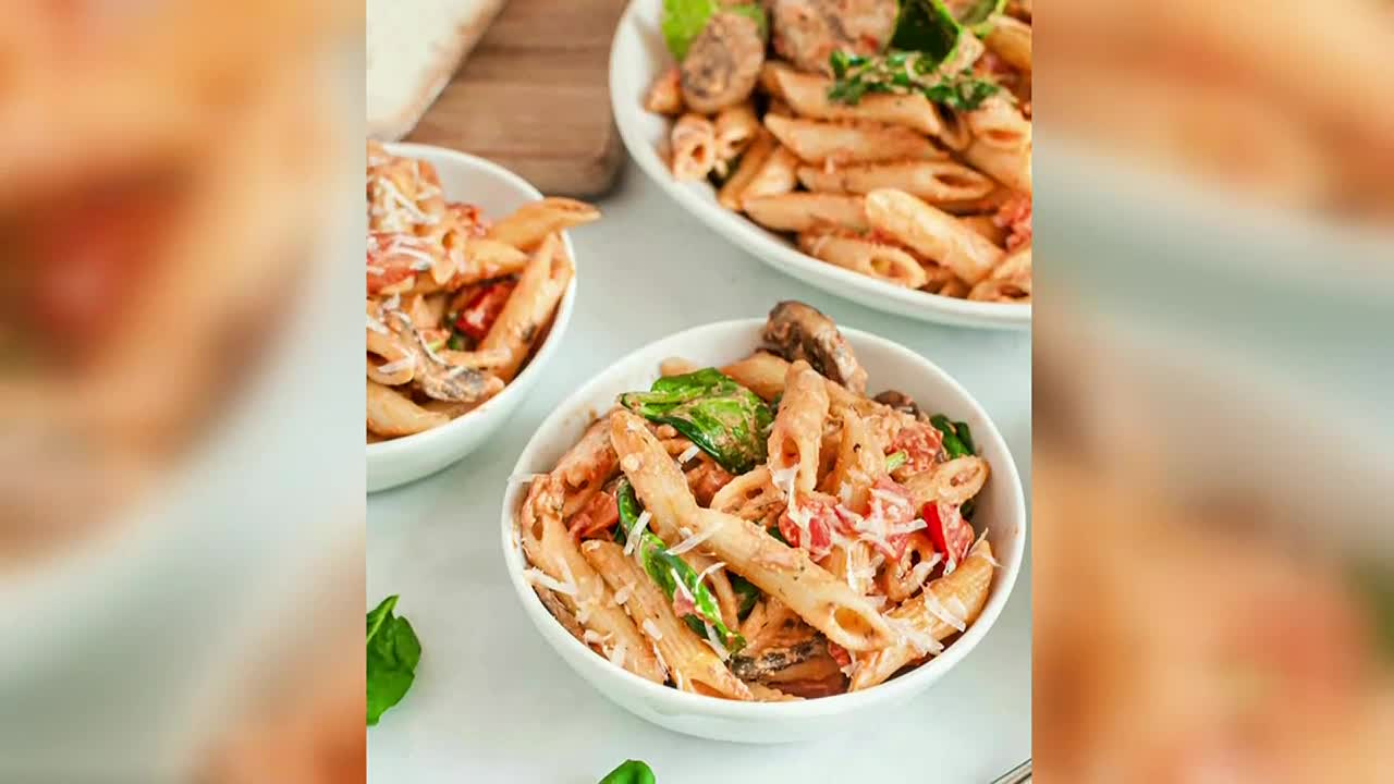 A delicious and healthy penne rosa pasta recipe