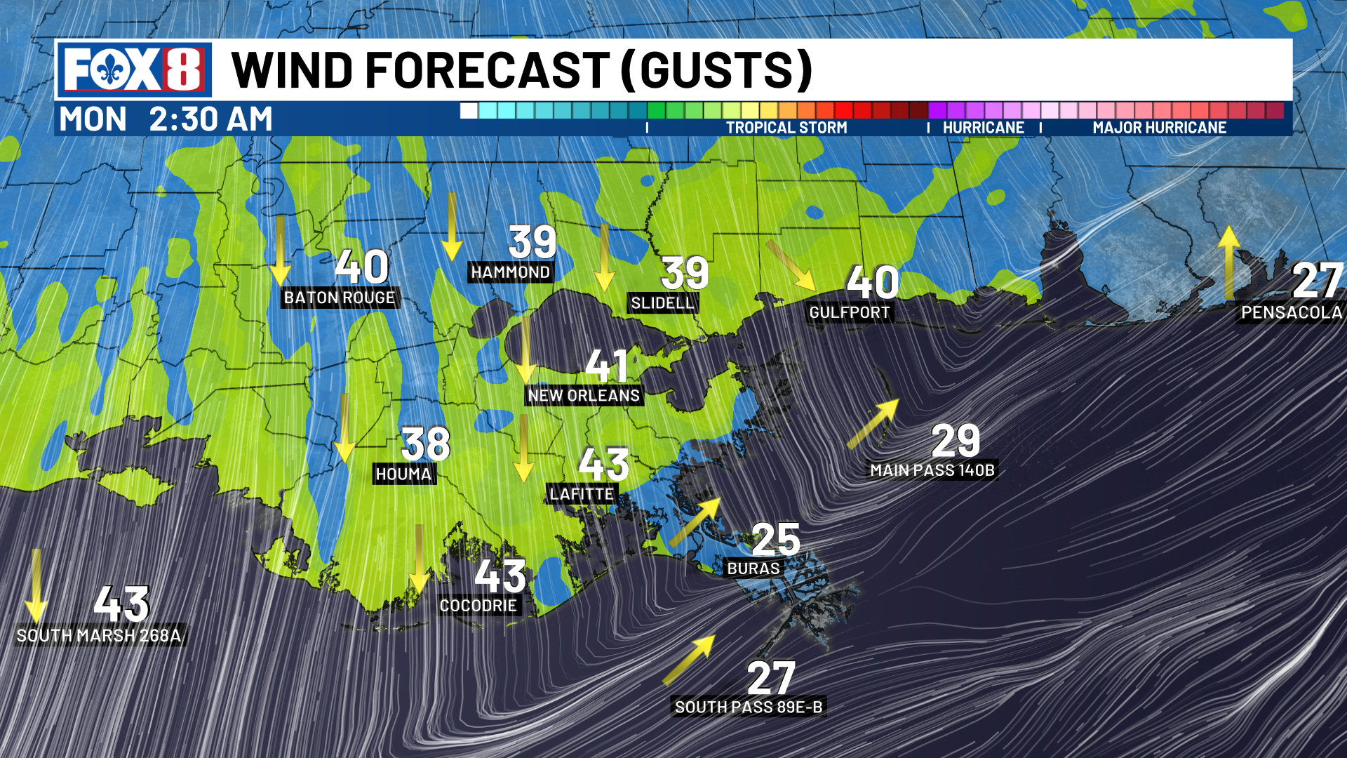 More warmth before a strong cold front brings storms and hazardous