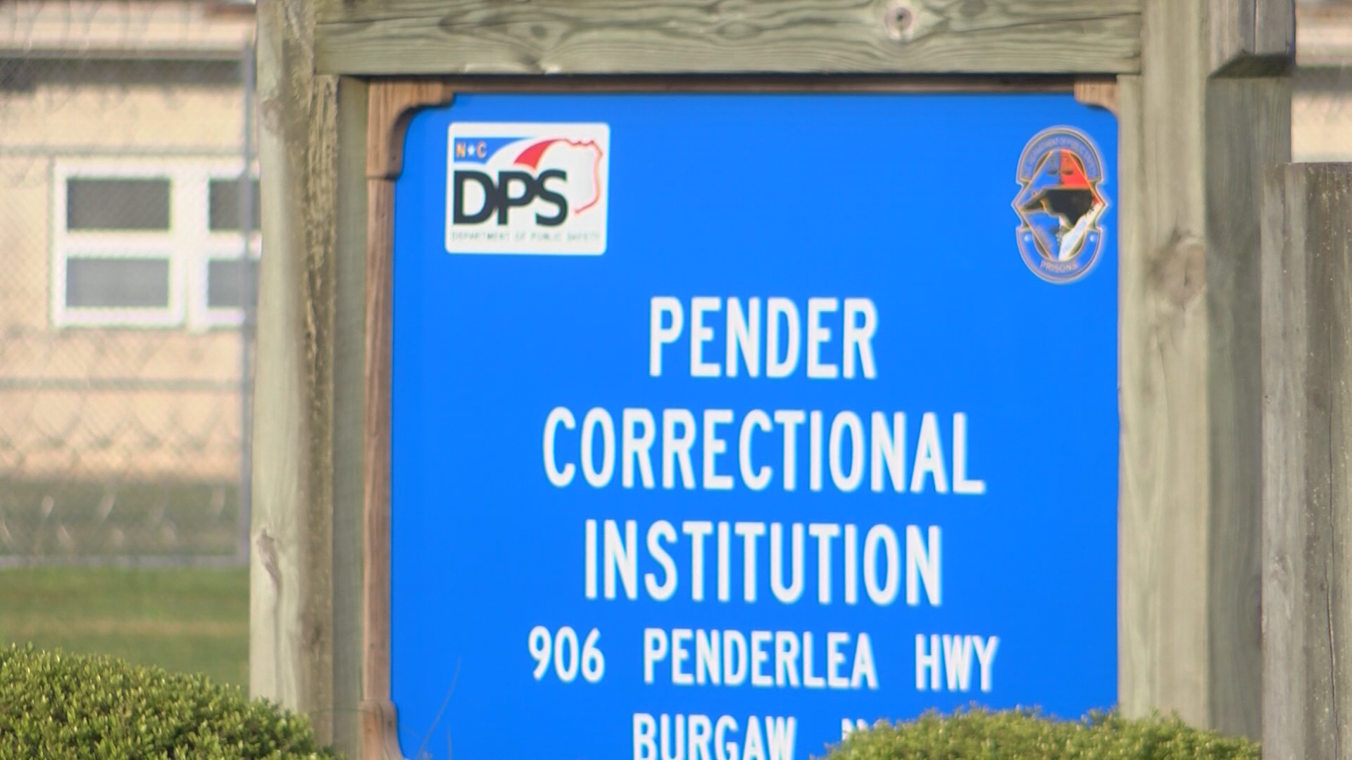 Inmates lit trashcans on fire, refused to return to dorms during incident  at Pender Correctional Wednesday night