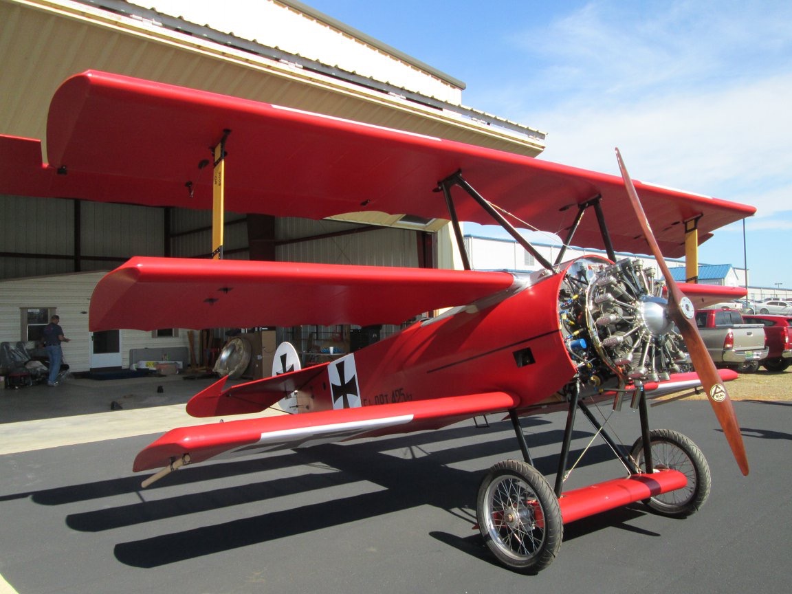 Meet the Fokker . . . and the Red Baron