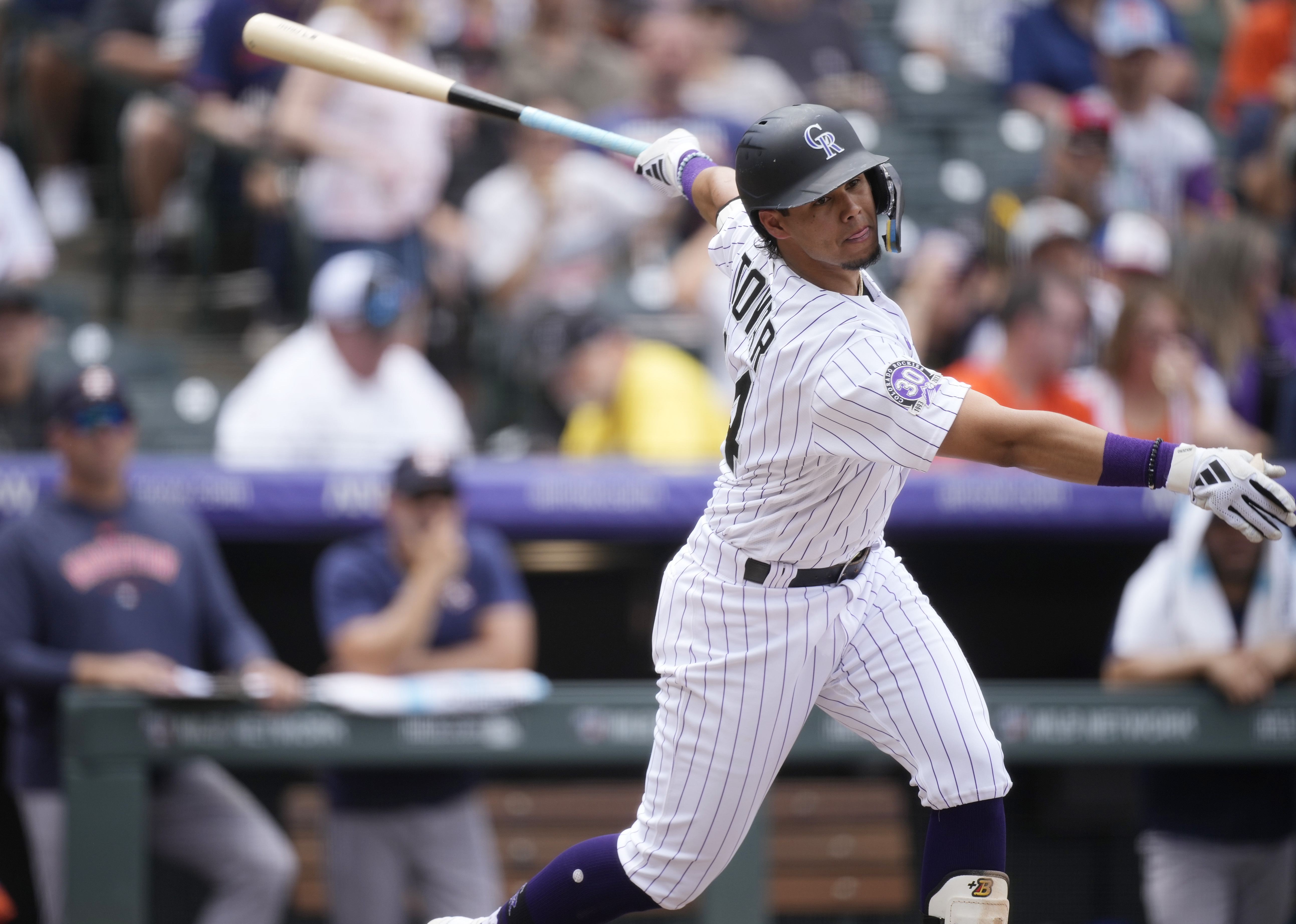 Colorado Rockies beat the Nationals for their seventh win of road