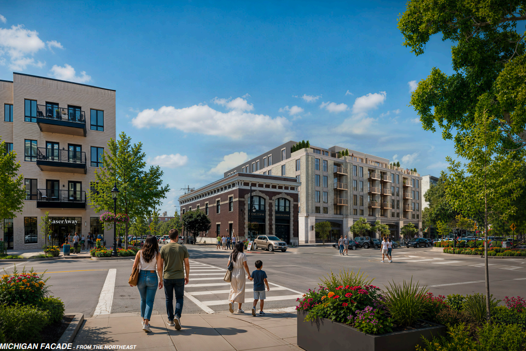GALLERY: New plan for Hyde Park mixed-use development