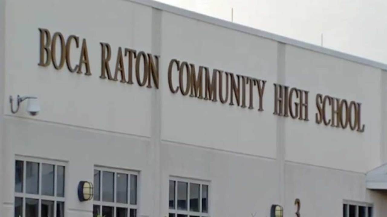 Person in custody following Boca Raton High School lockdown