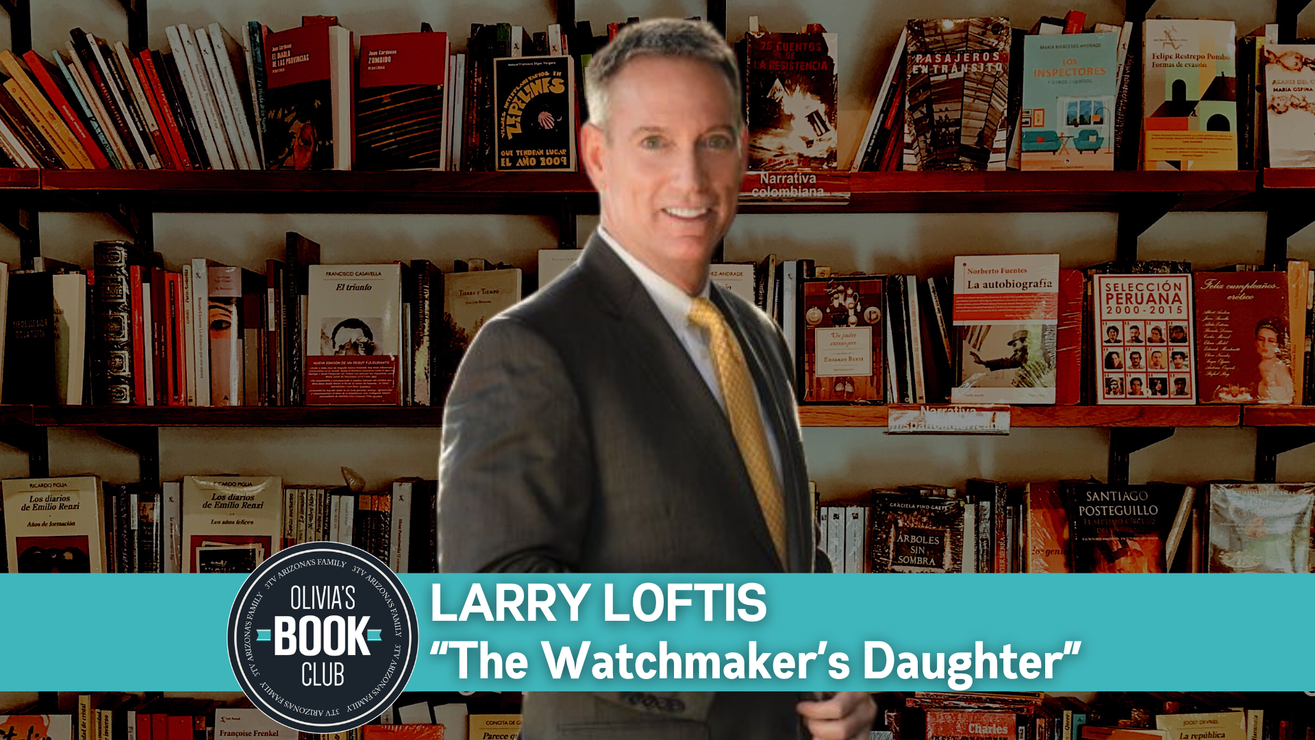 Olivias Book Club Podcast Larry Loftis, “The Watchmakers Daughter The True Story of World War II Heroine Corrie Ten Boom” picture