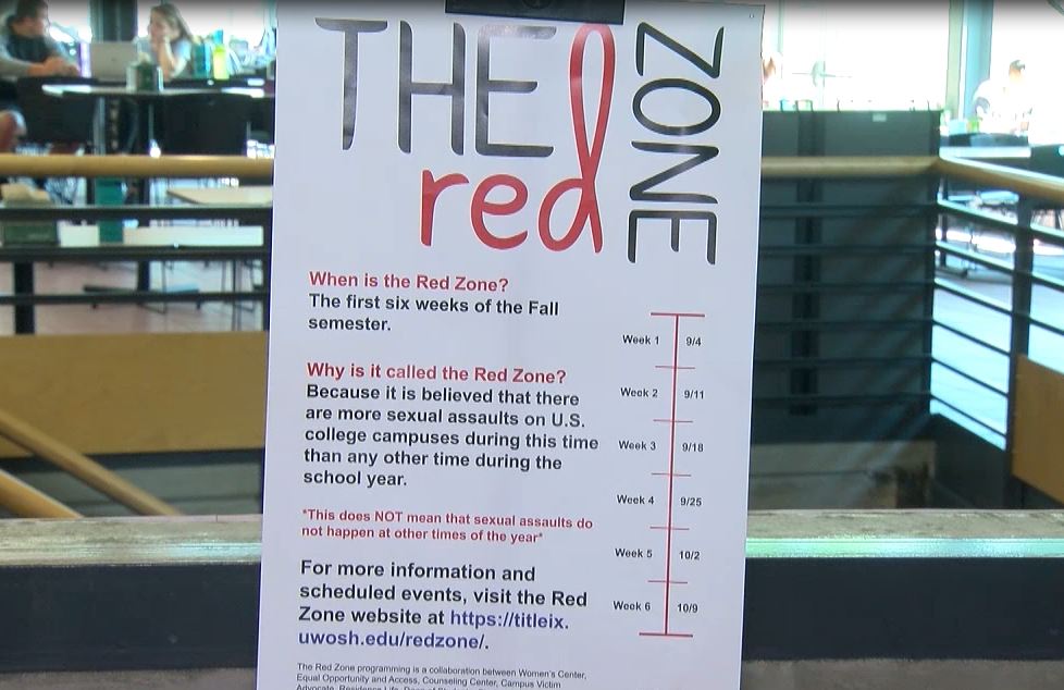 UW-Oshkosh talks sexual assault with education about the Red Zone