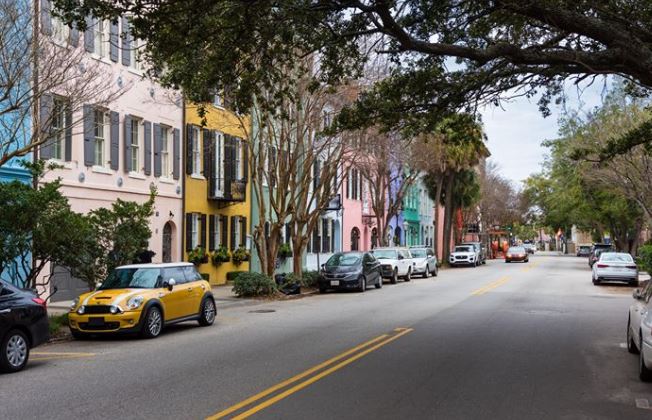 Have you ever wanted to buy a Rainbow Row house Now is your