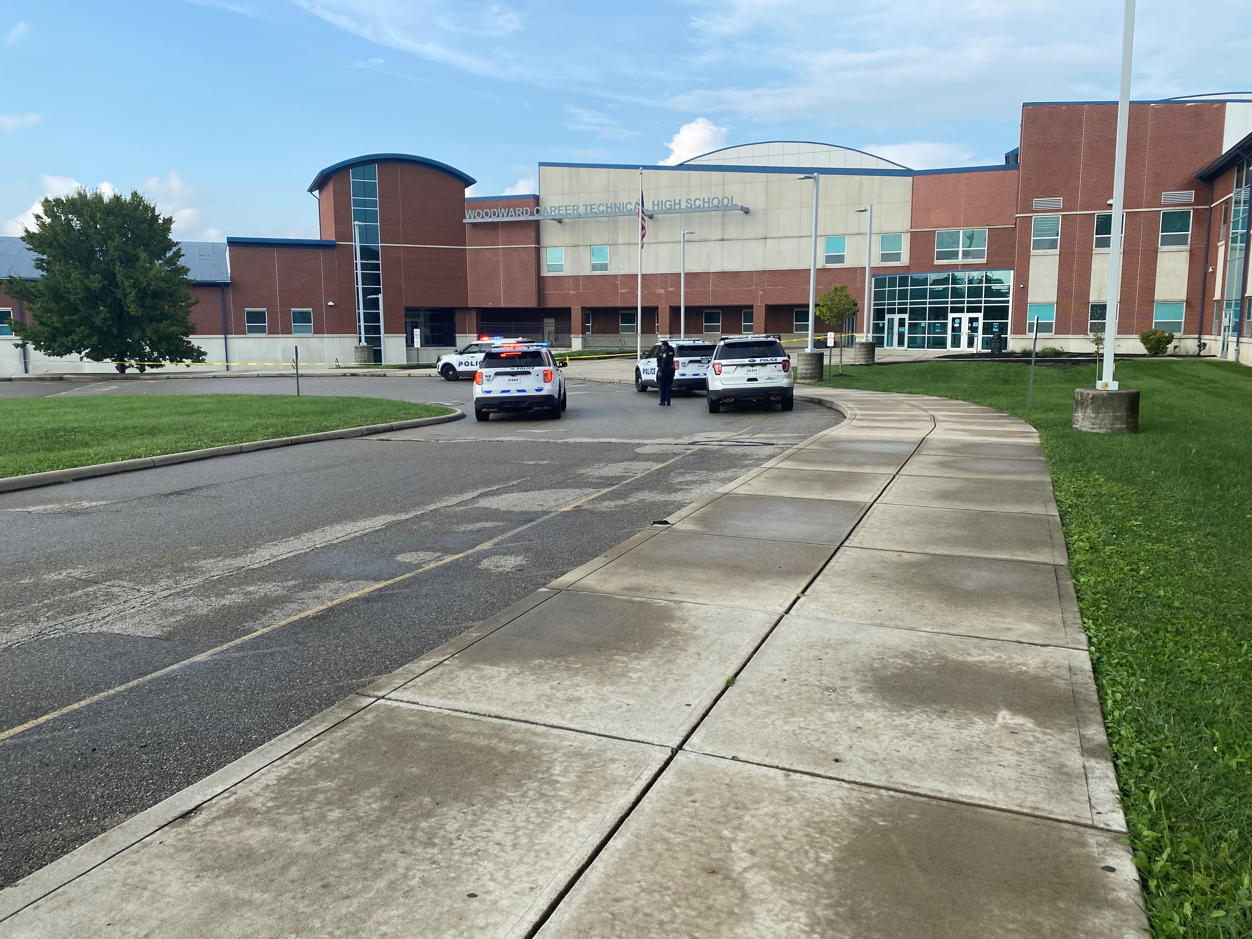 Student shot near Woodward High School, CPS says