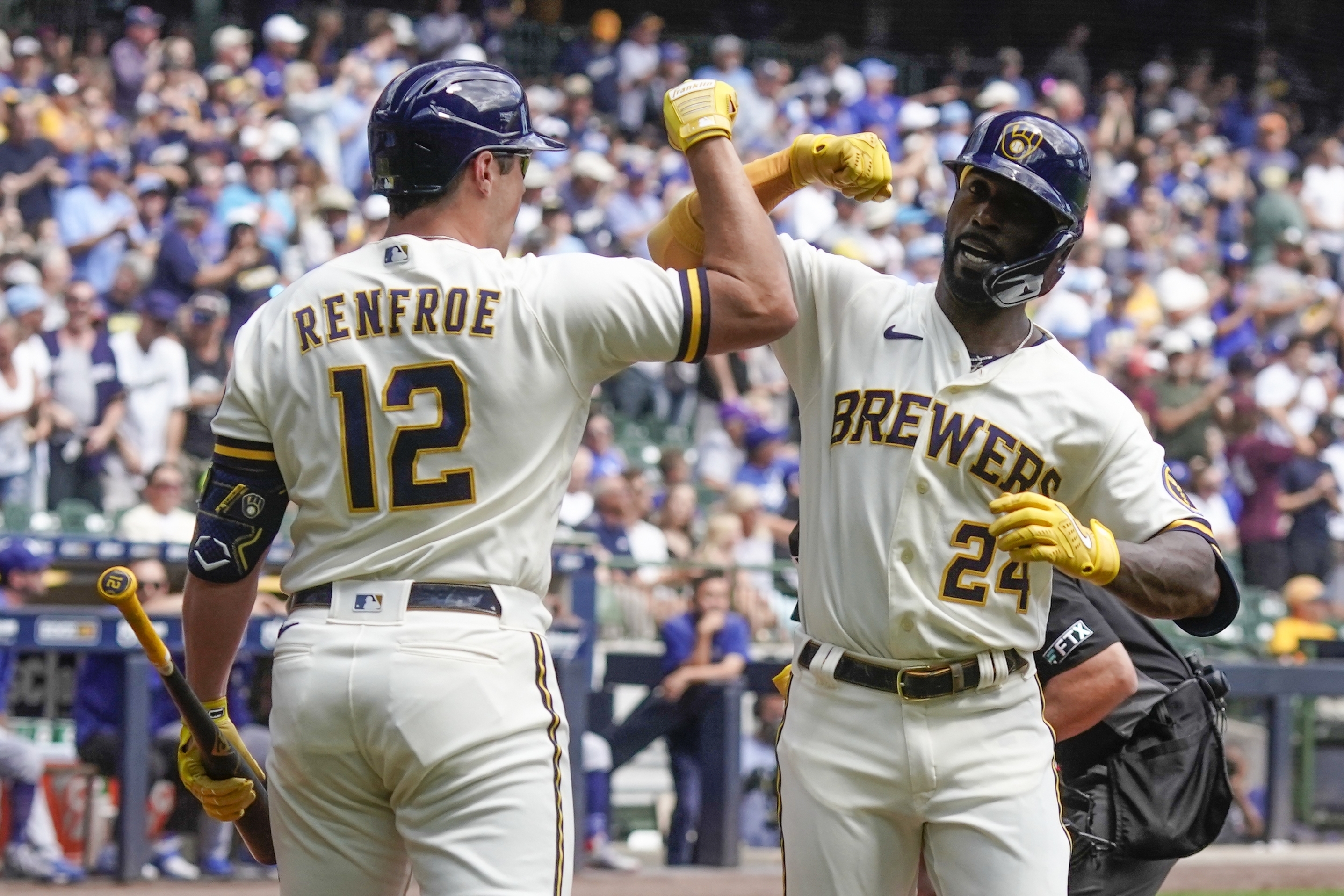 Andrew McCutchen leads Brewers to 5-3 win over Reds - Brew Crew Ball