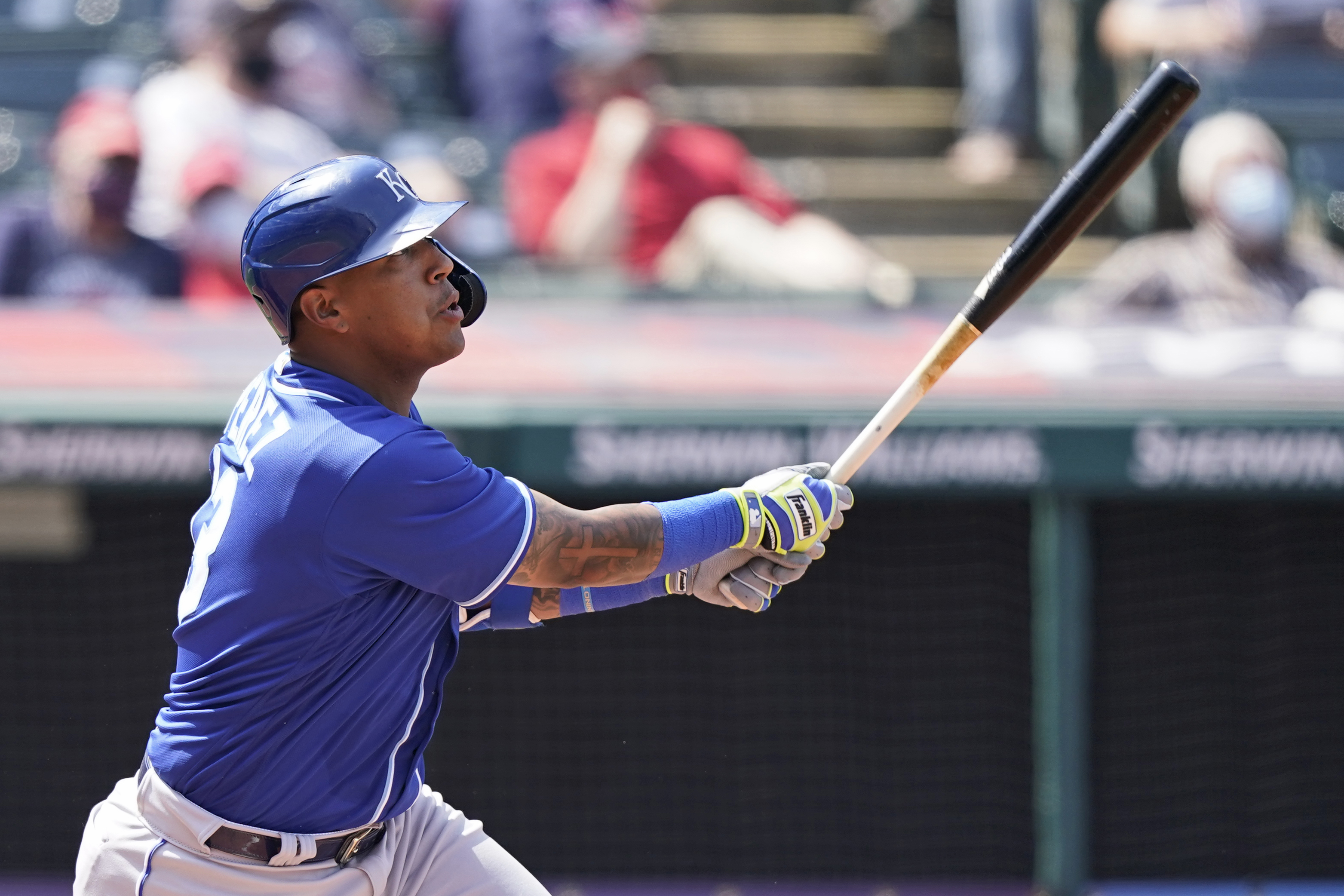 Watch: Jose Ramirez hits two home runs in Indians' win over Royals 