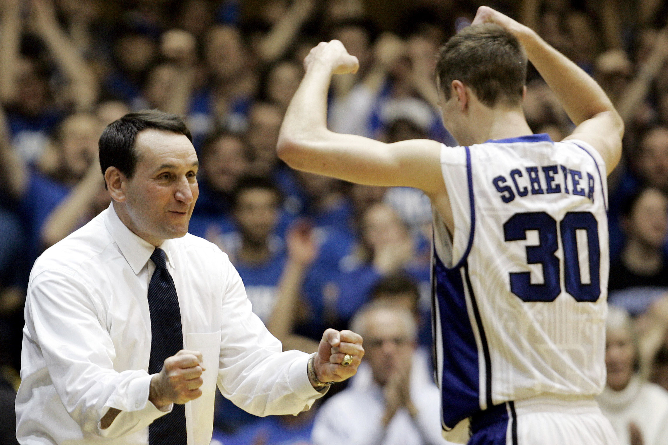How Jon Scheyer prepared for succeeding Coach K at Duke