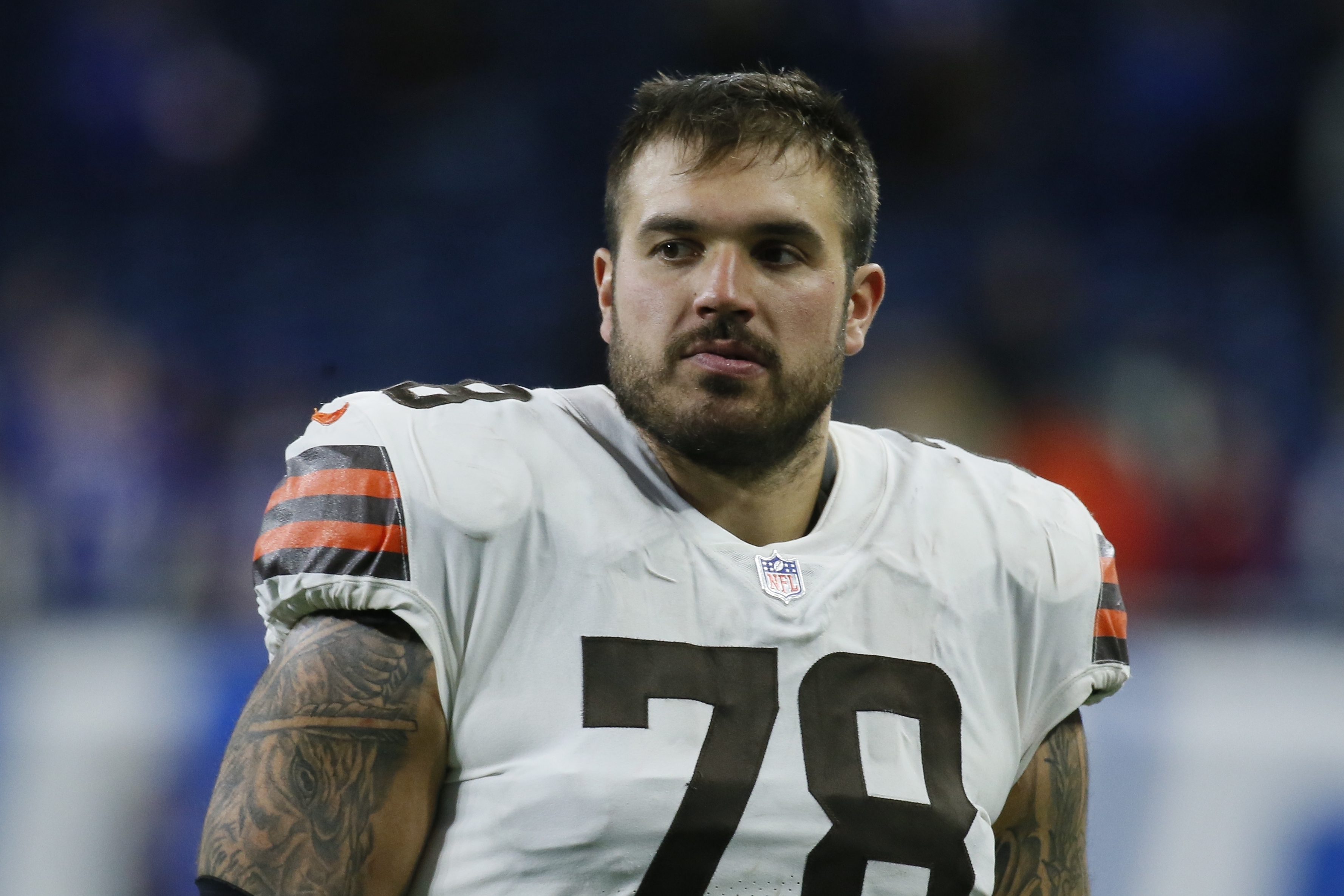 Cleveland Browns name Jack Conklin Ed Block Courage Award winner