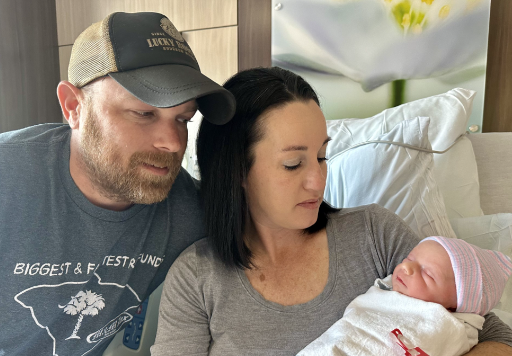 VCU Medical Center's first baby born in 2024