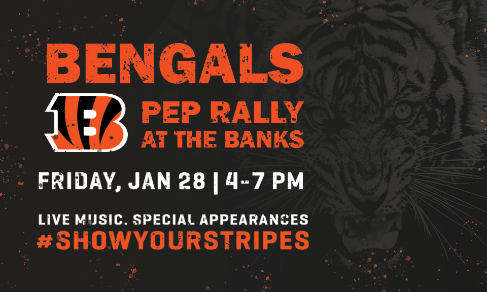 Bengals legends expected to join Friday pep rally at The Banks