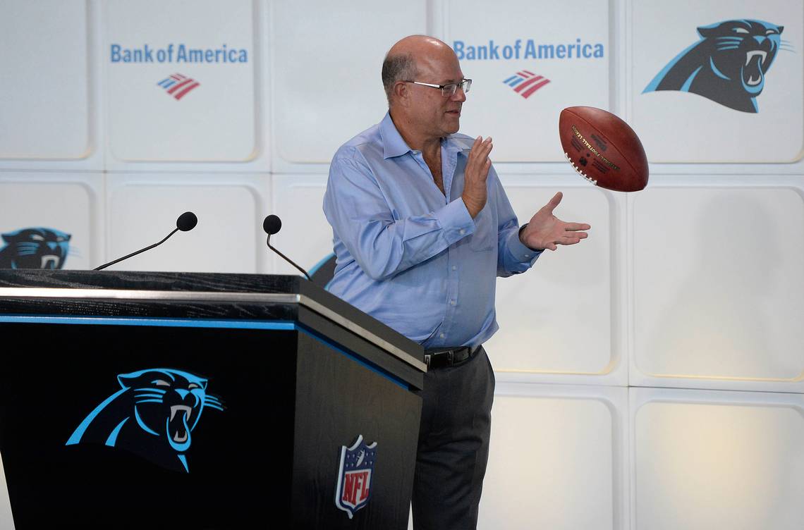 David Tepper mentions roof for Carolina Panthers' stadium at Fan Fest -  Charlotte Business Journal