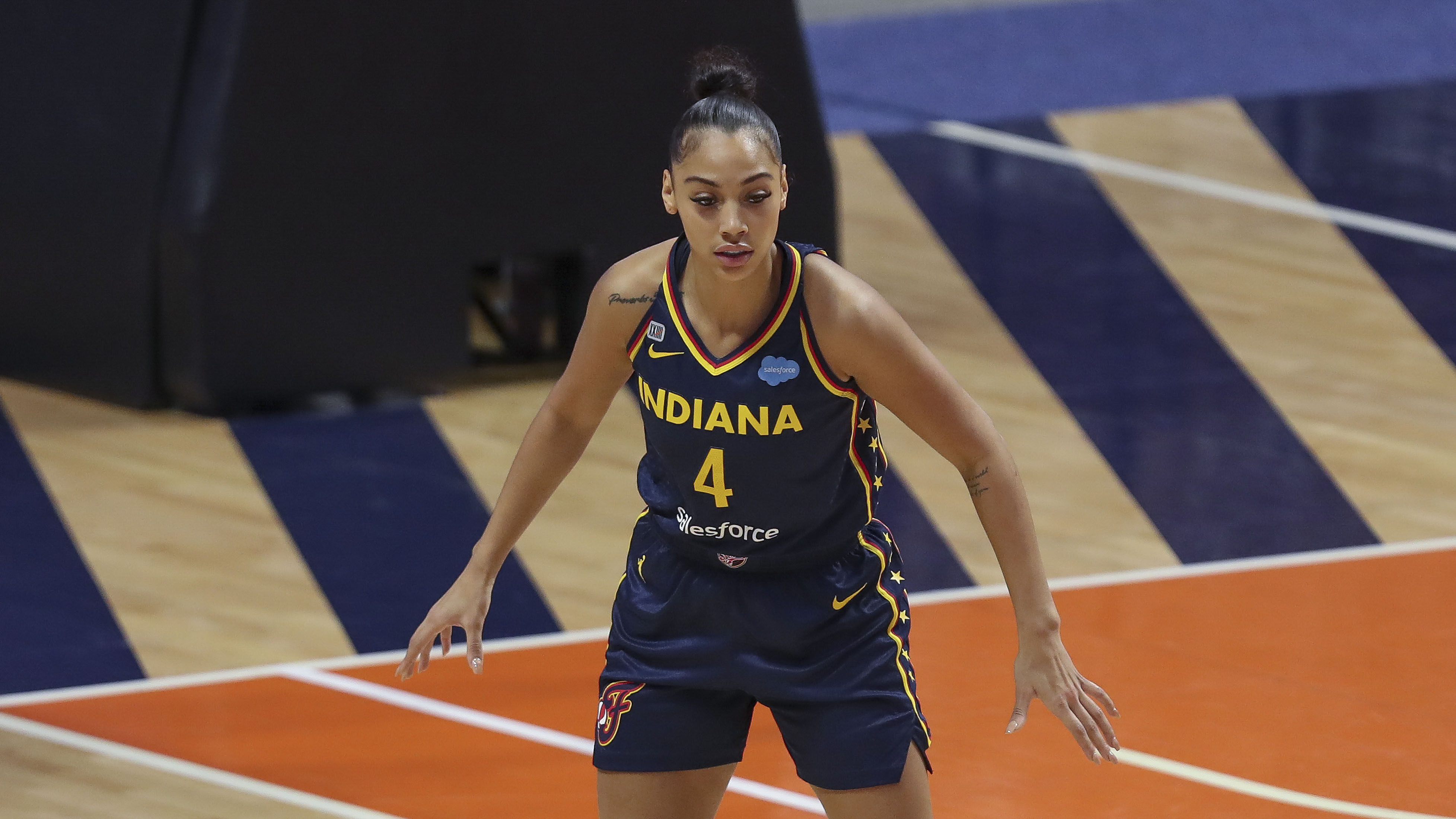 WNBA: Indiana Fever's Kysre Gondrezick talks mental health struggles