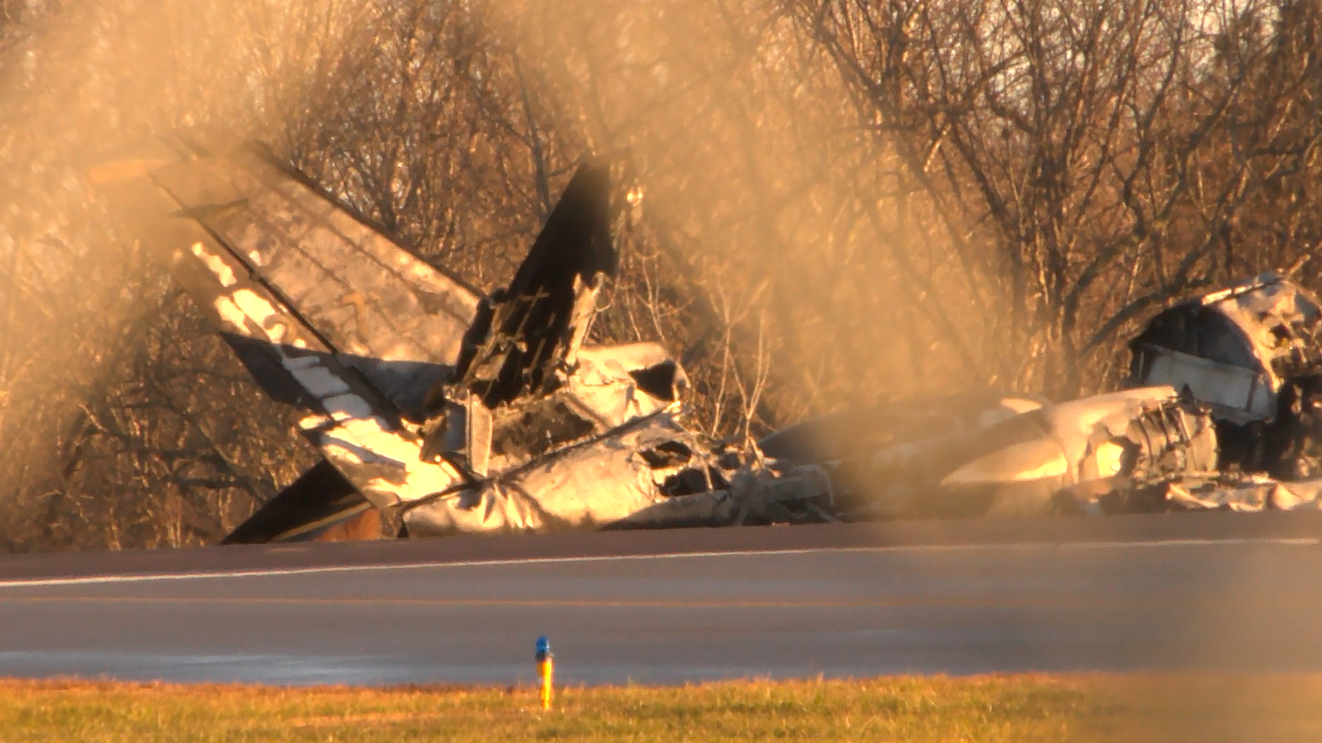Photos show aftermath of Statesville plane crash that killed former NASCAR  driver Greg Biffle