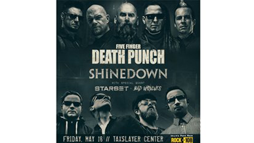 Shinedown five clearance finger death punch