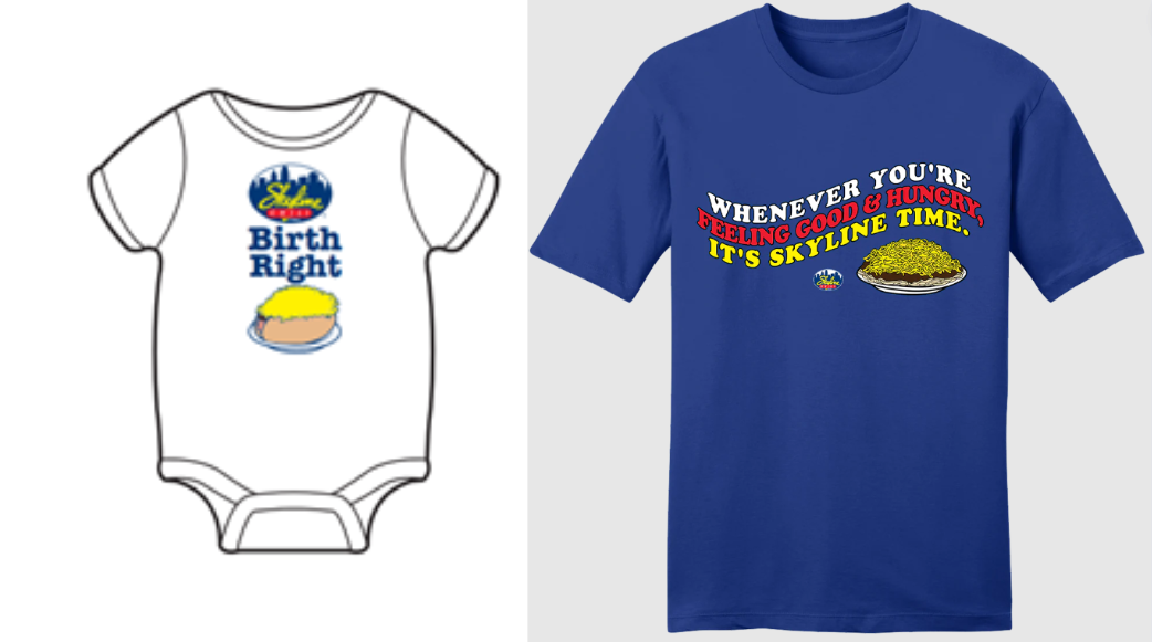 Skyline chili hot sale onesie