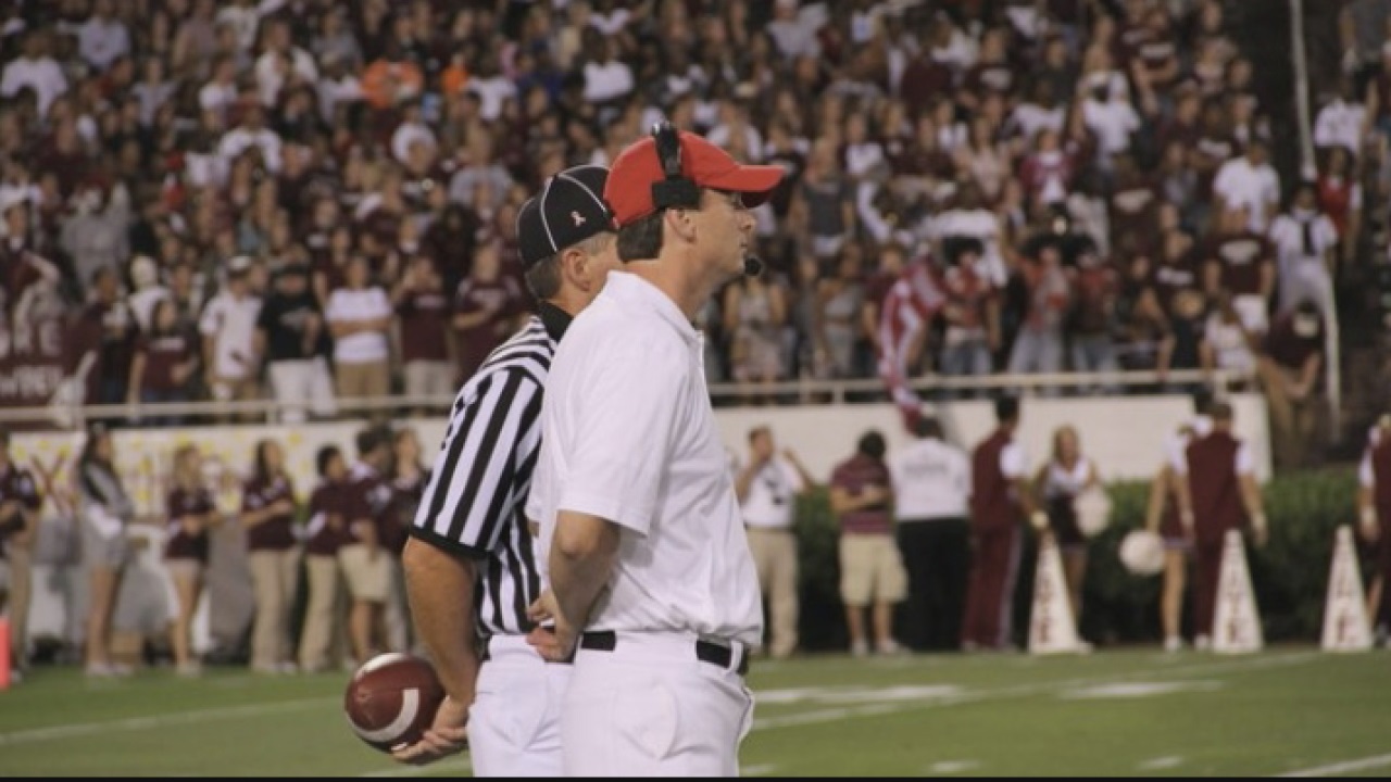 Red cheap hat football