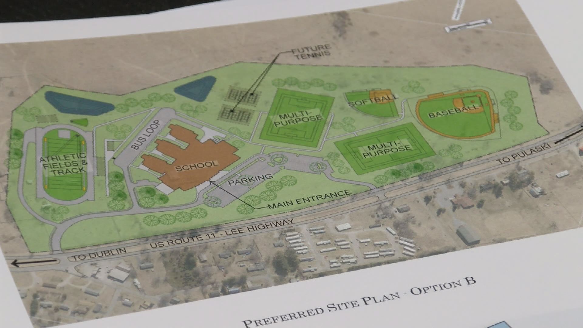 Pulaski County unveils plans for new combined middle school