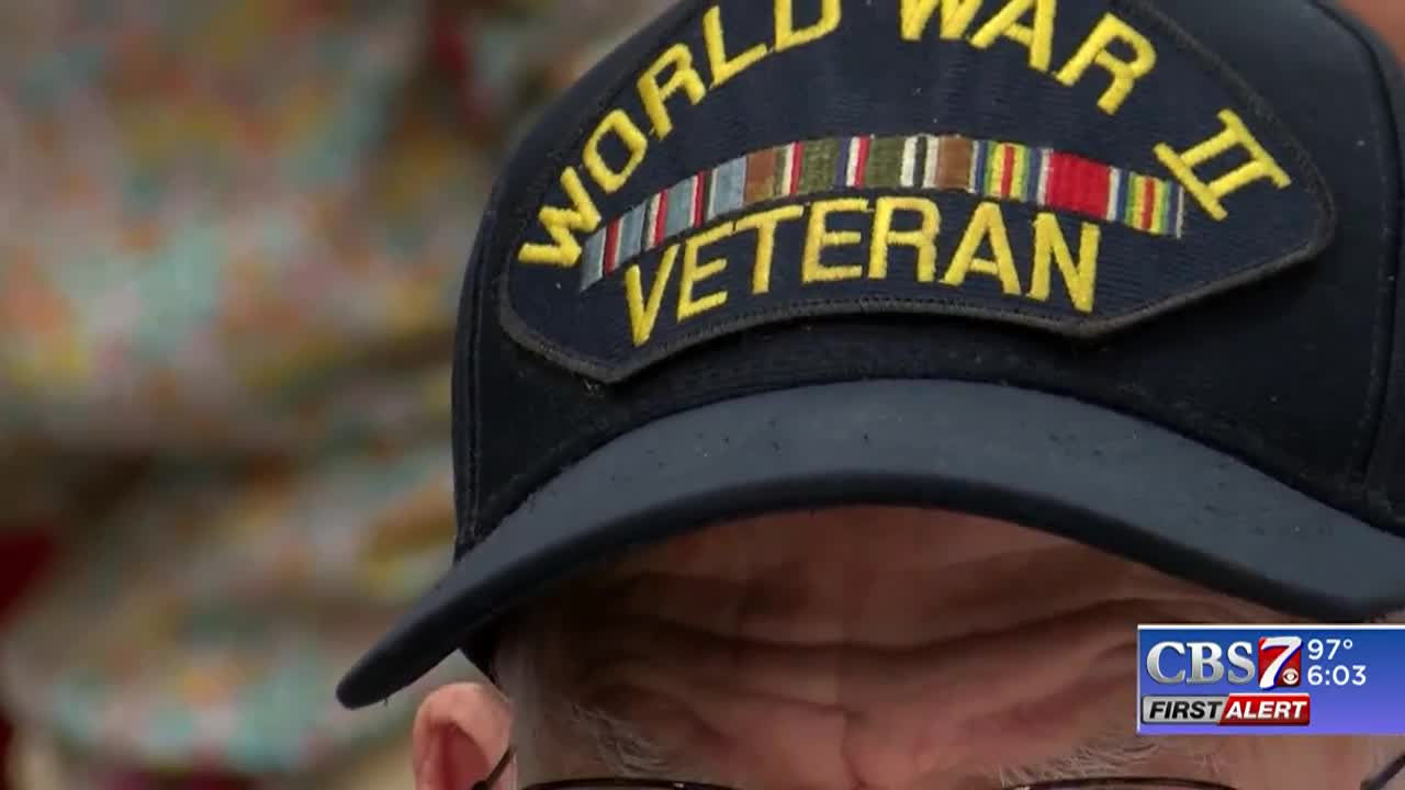 World War 2 veteran celebrates 100th birthday.