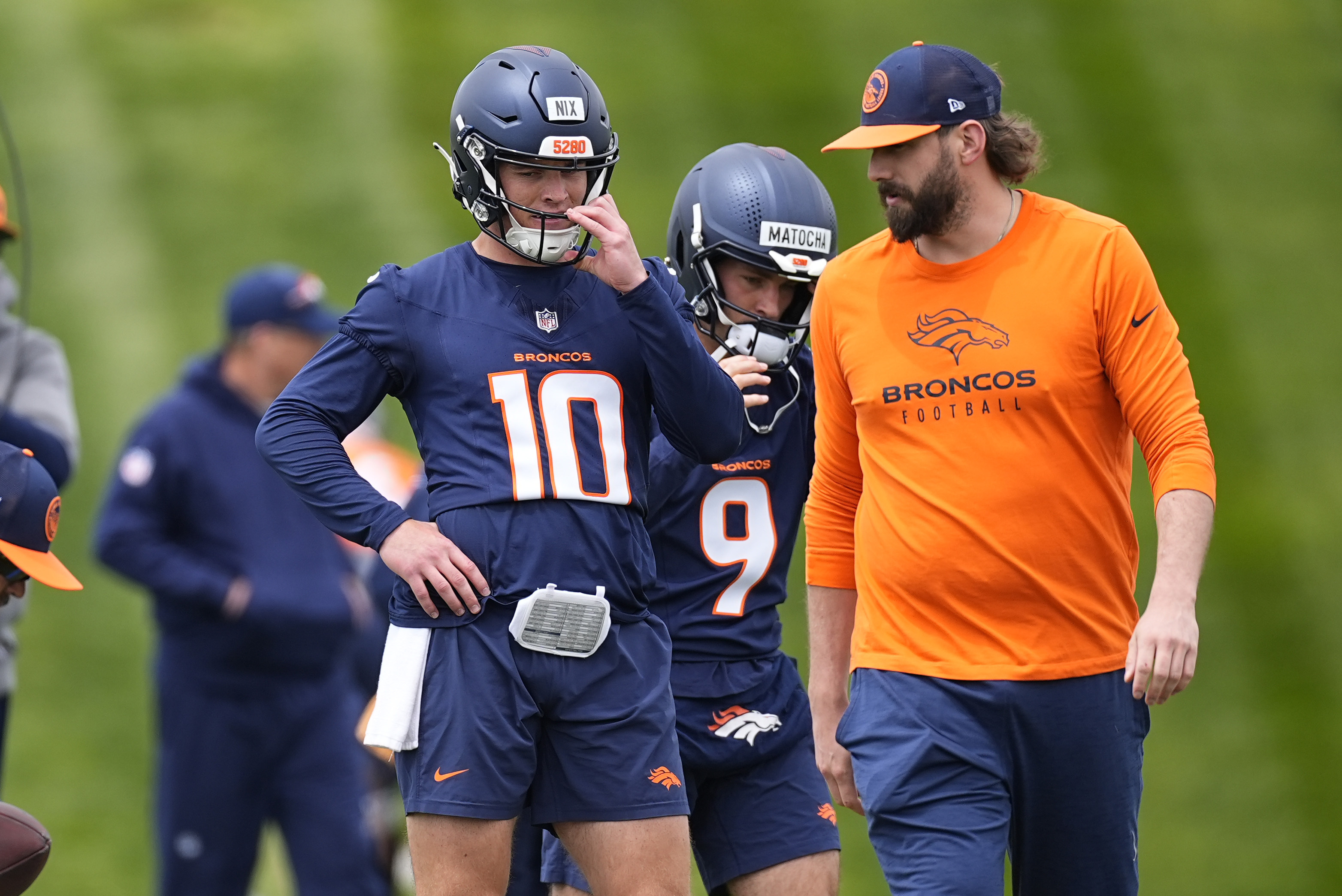 Bo Nix gives Sean Payton fresh fodder for praise with array of impressive passes at Broncos minicamp