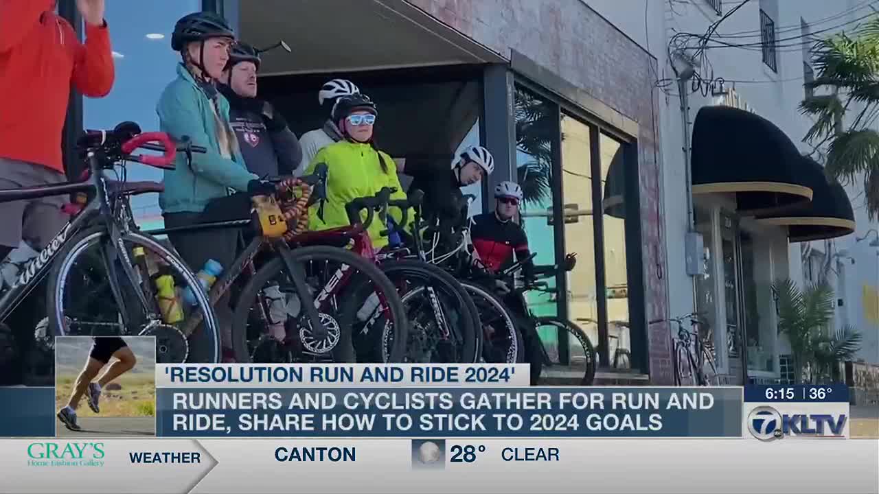 East Texas running and cycling groups gather for first Resolution Run and Ride of 2024