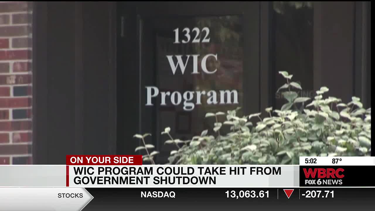 A government shutdown could pause WIC food assistance for millions