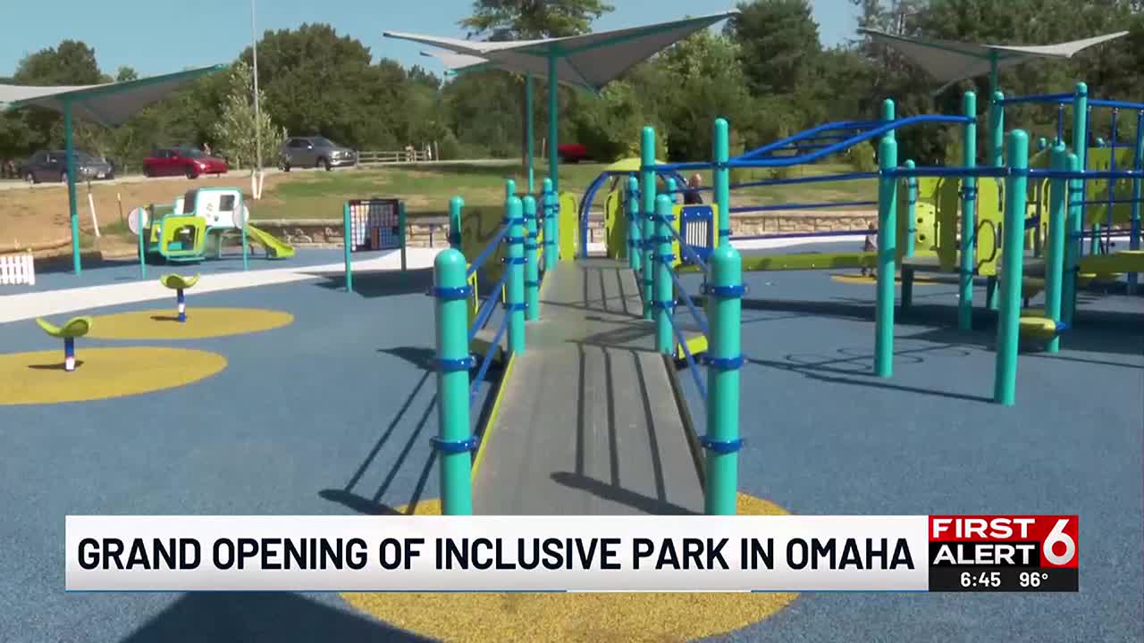 New fully inclusive playground opens at Lake Zorinsky in West Omaha