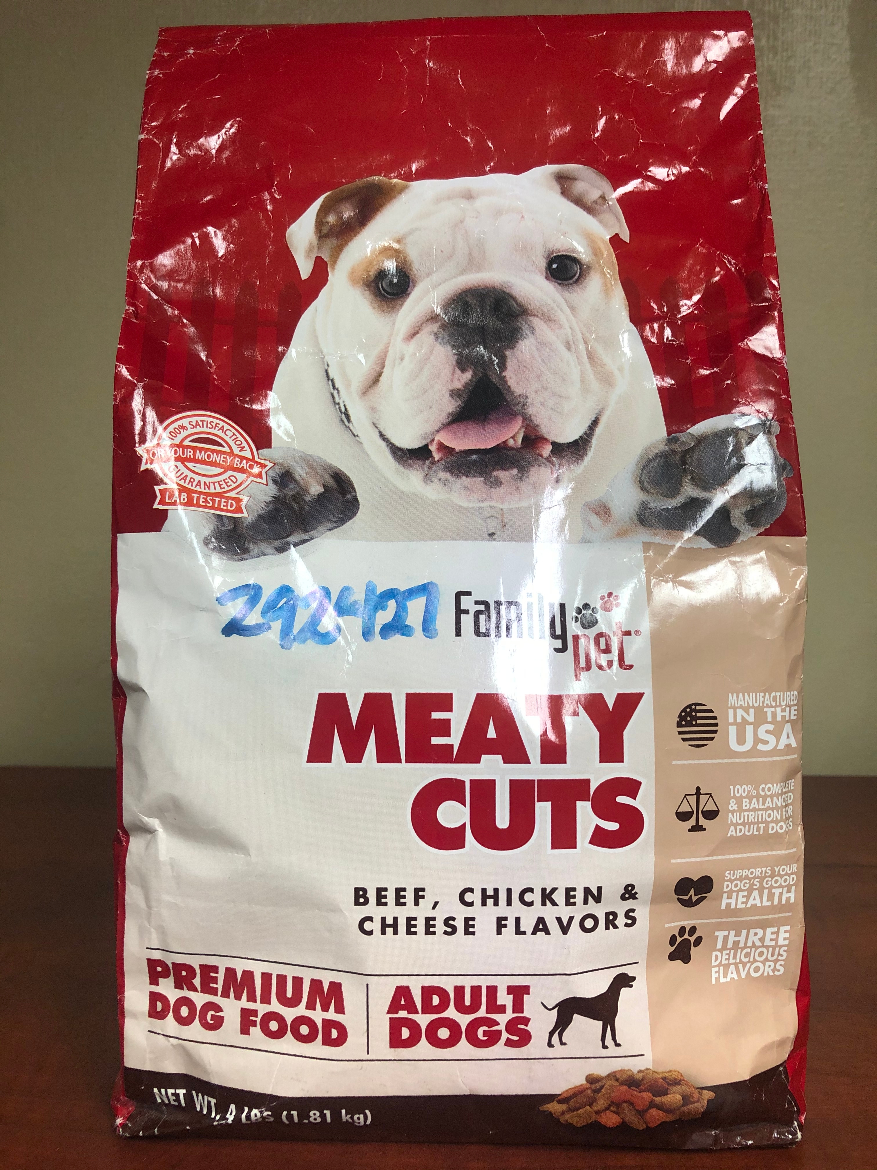 Dog food recall expanded due to high levels of fungal toxin