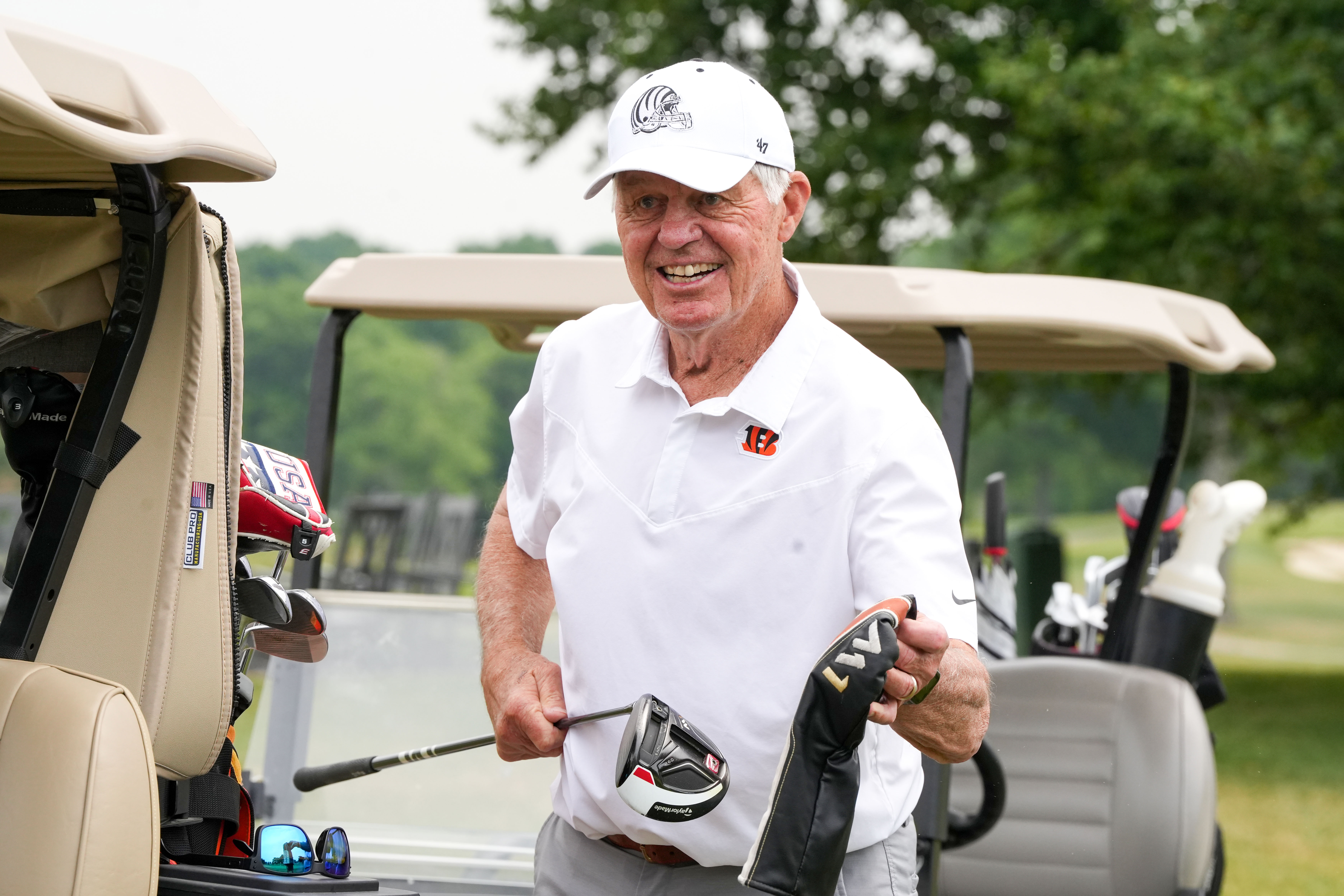 Ken Anderson - QB - Bengals, wearing the uniform designed back in