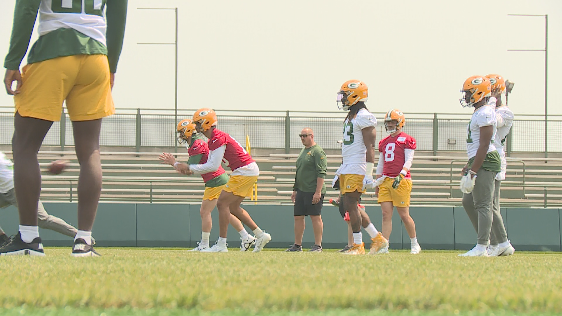 Love center stage at Packers OTA