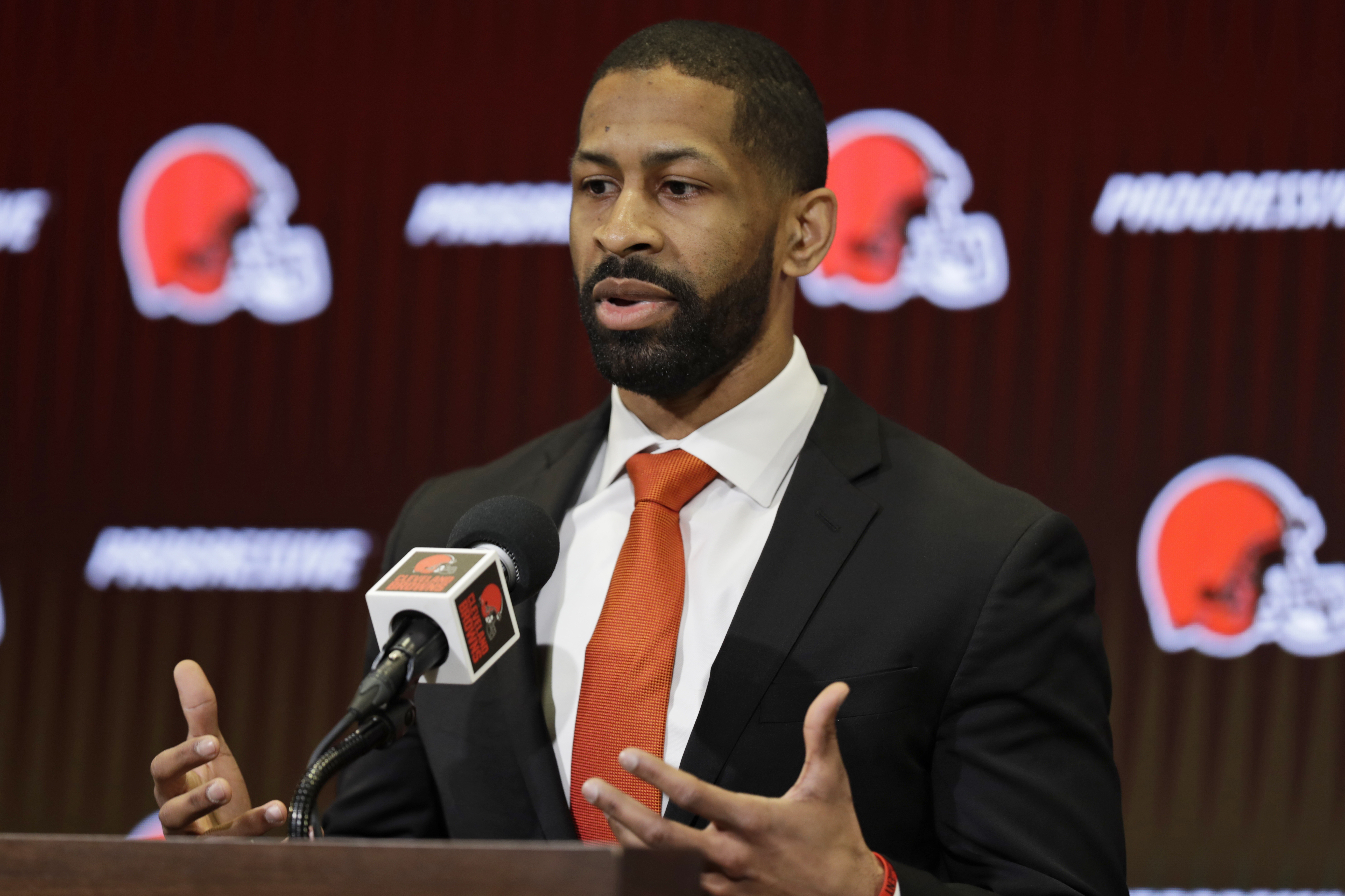 Cleveland Browns introduce Andrew Berry as team's general manager