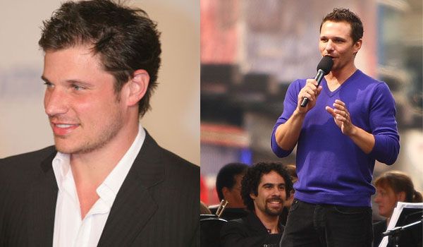 Nick and Drew Lachey opening bar in OTR for A&E series