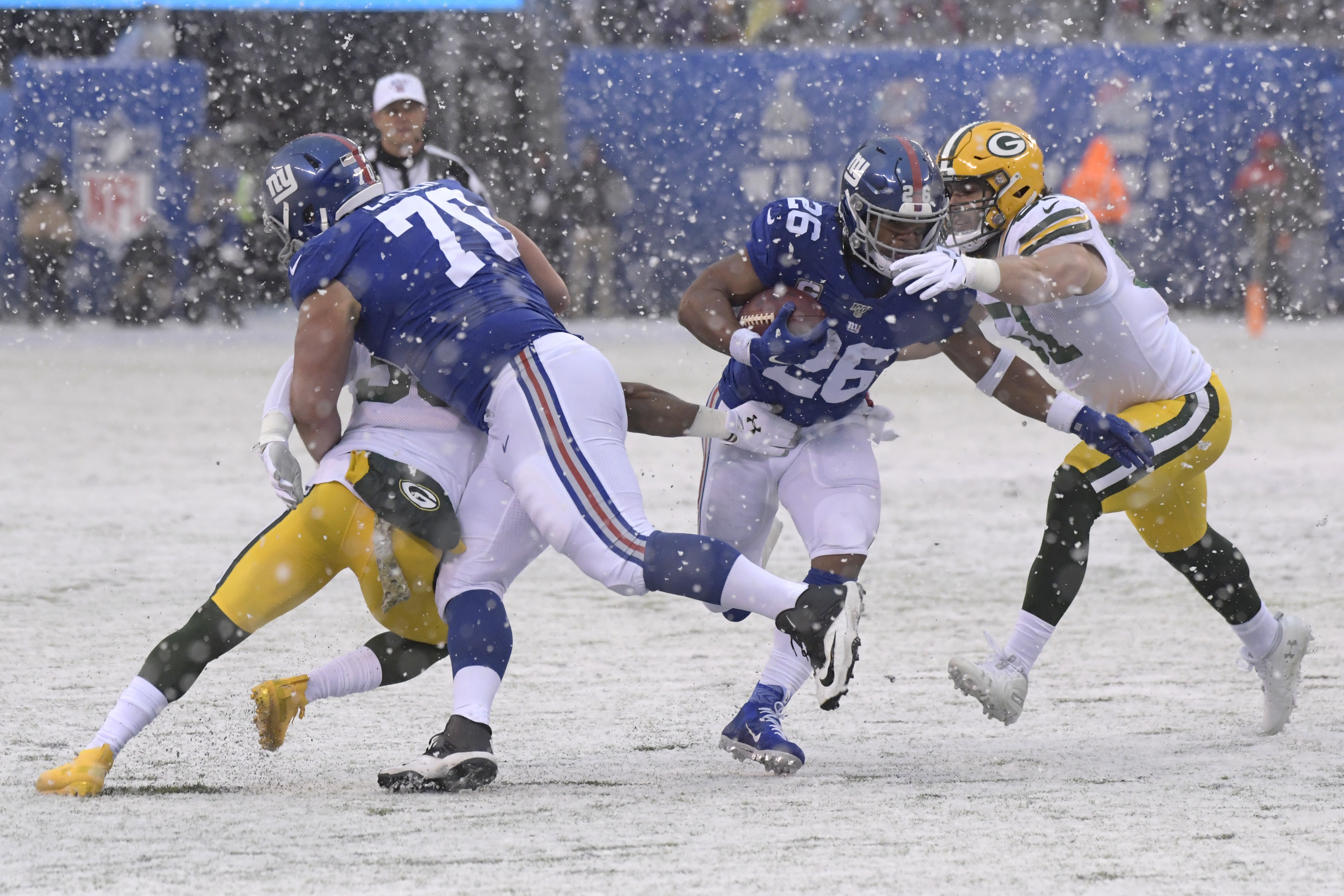 Daniel Jones practices as Giants prepare for the Packers